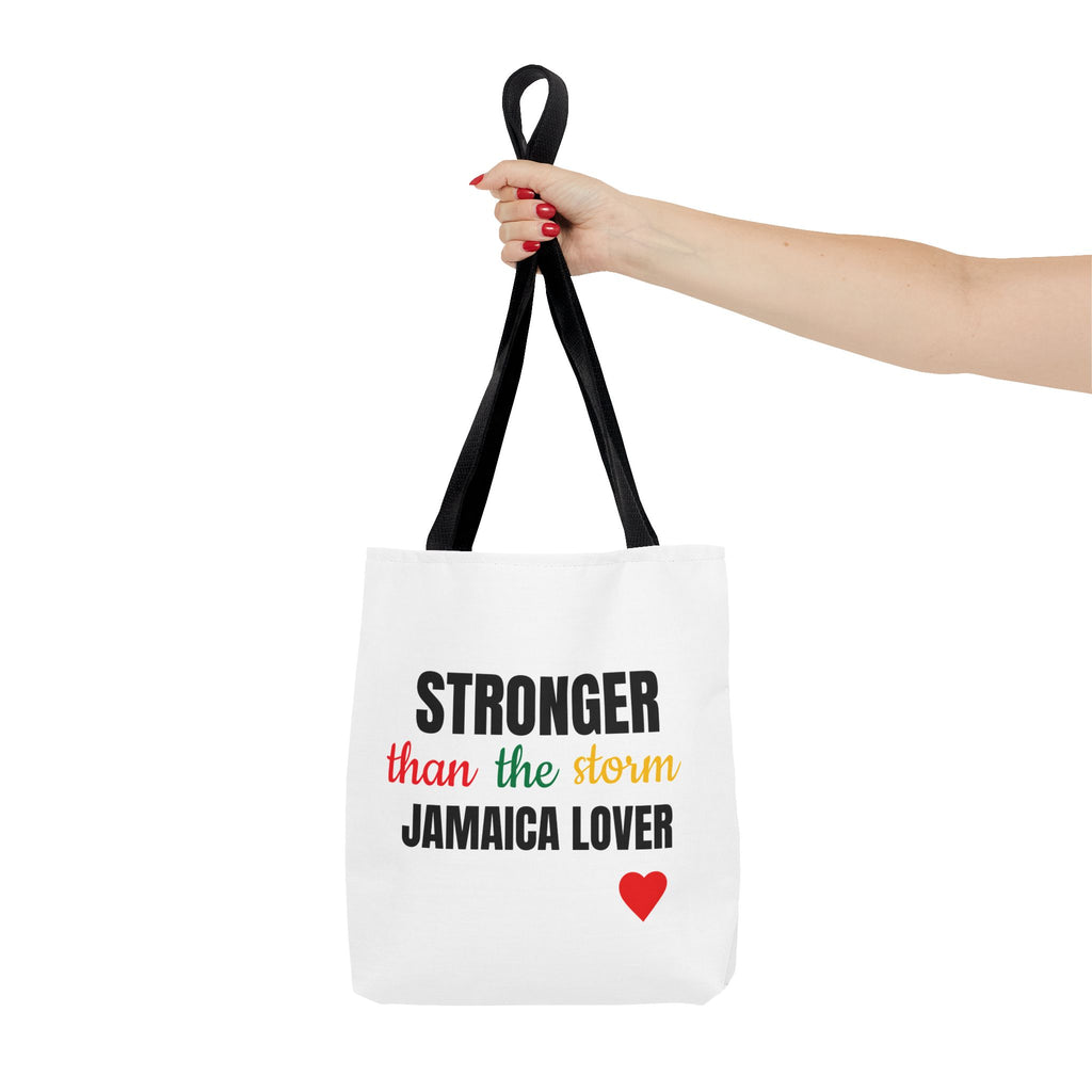 Stronger Than The Storm Jamaica Lover Tote Bag