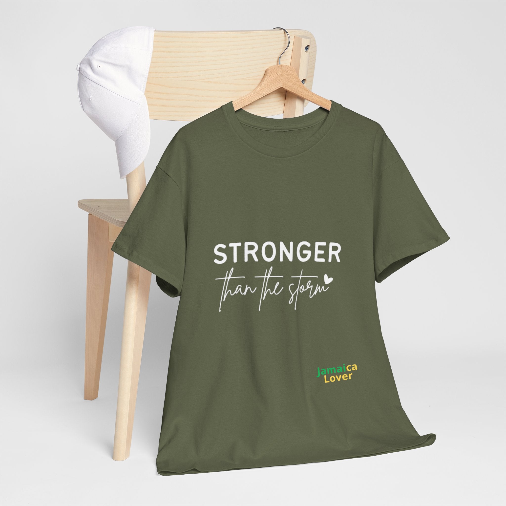 Stronger Than The Storm Tee — Inspirational Motivational T‑Shirt