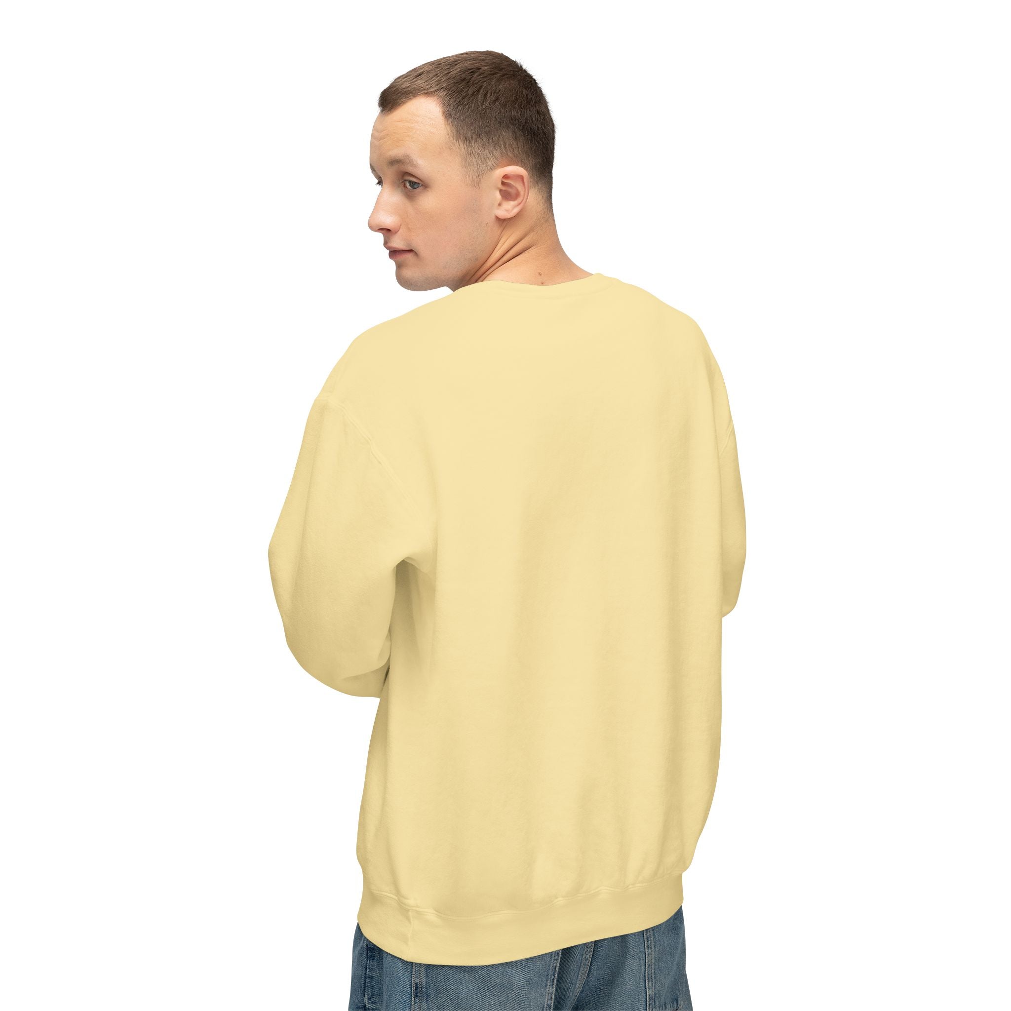 Stronger Than You Crewneck Sweatshirt — Inspirational Lightweight Pullover