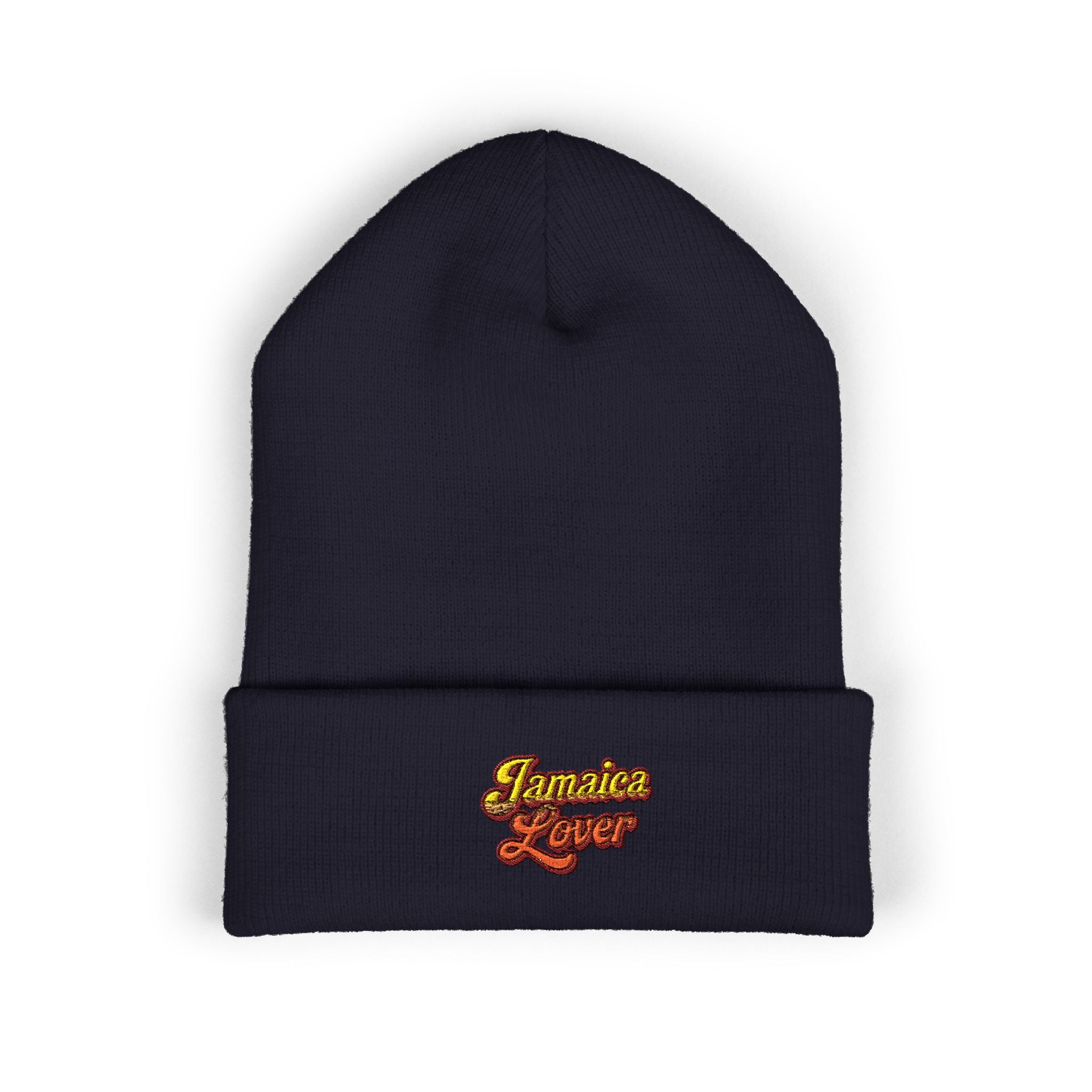 Embroidered 'Business Lover' Classic Cuffed Beanie — Cozy Winter Hat