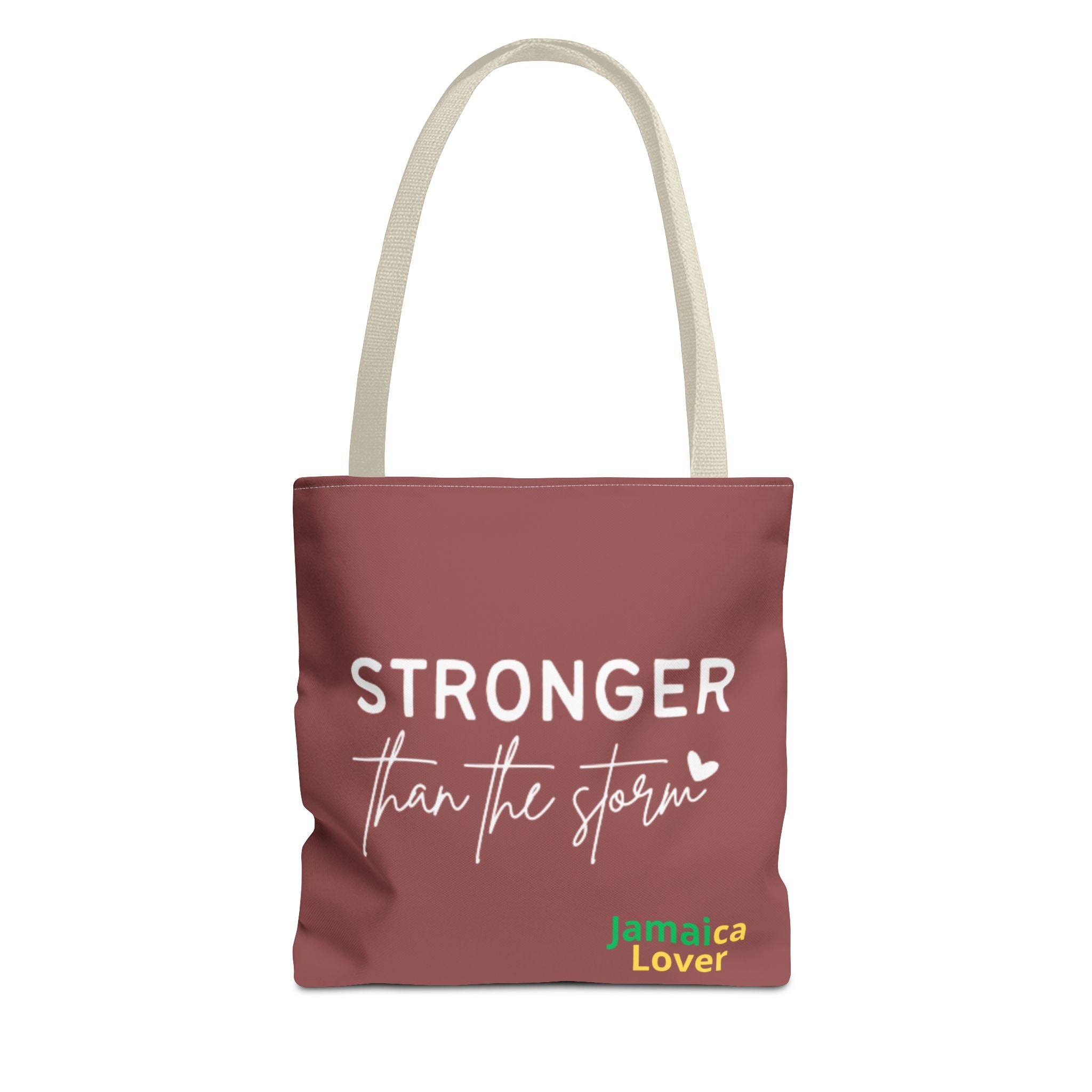 Stronger Than The Storm Jamaica Lover Tote Bag