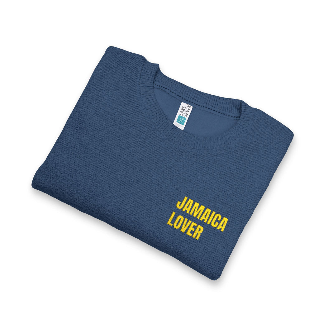 Nantucket Embroidered Crewneck Sweatshirt — "NANTUCKET LOSER" Chest Logo