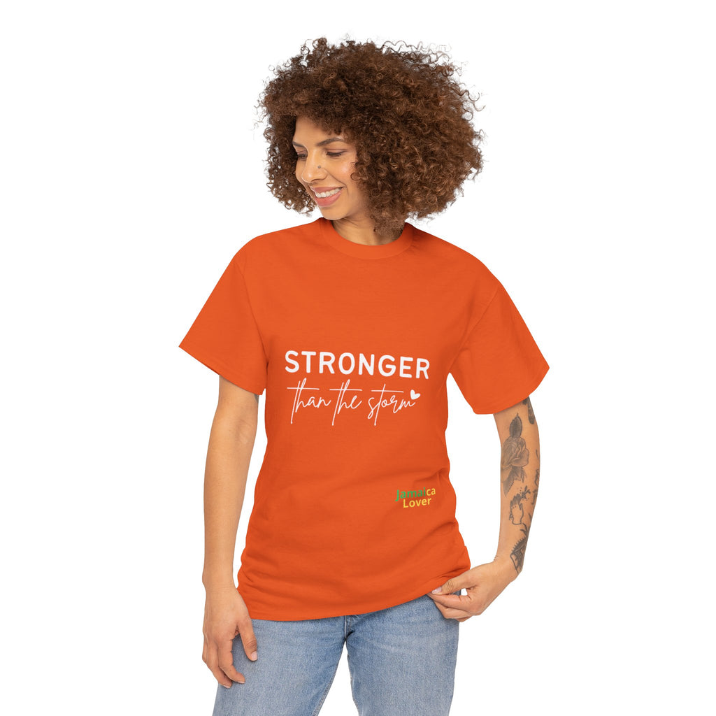 Stronger Than The Storm Tee — Inspirational Motivational T‑Shirt