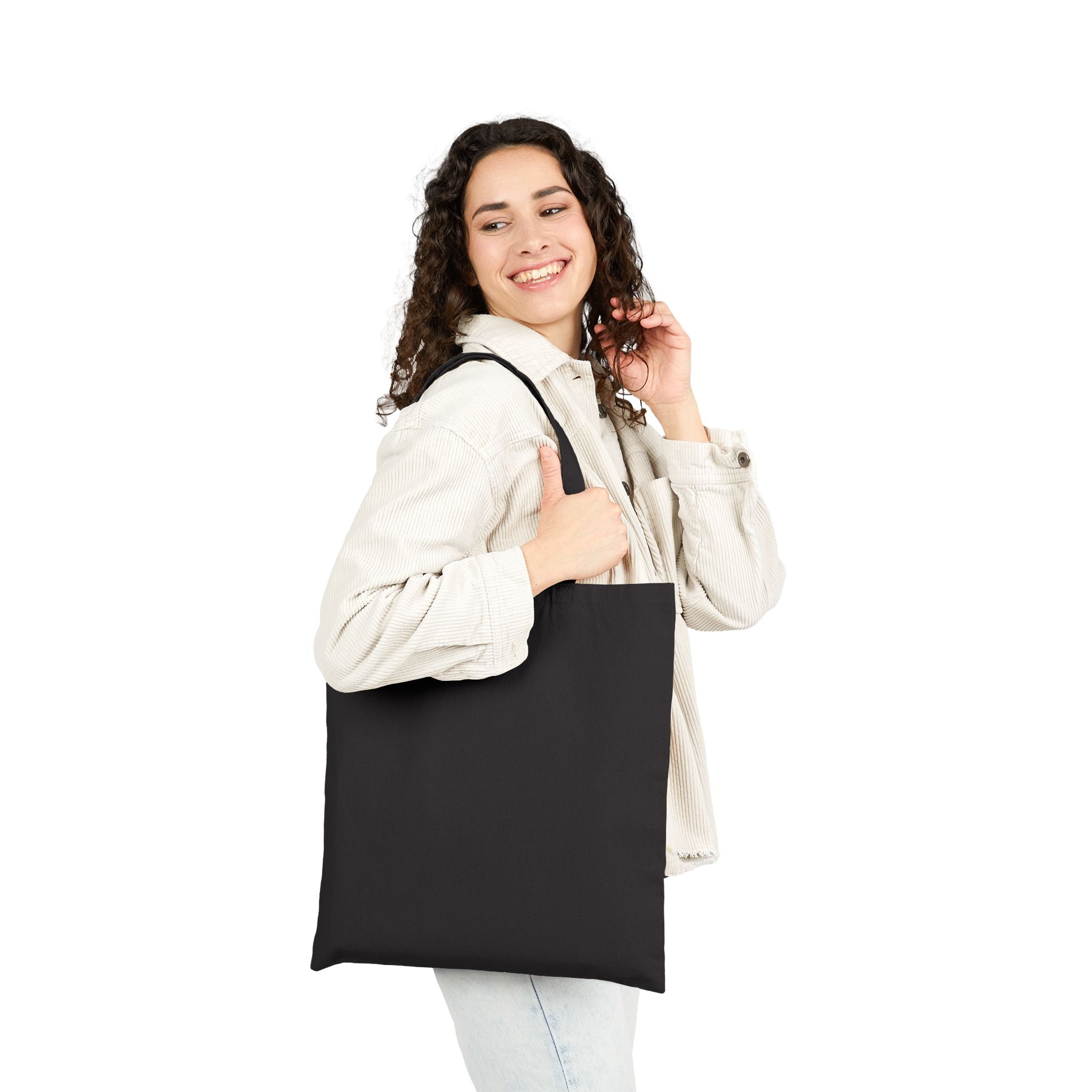Stronger Than the Storm Canvas Tote — Jamaica Lover Inspirational Grocery Bag