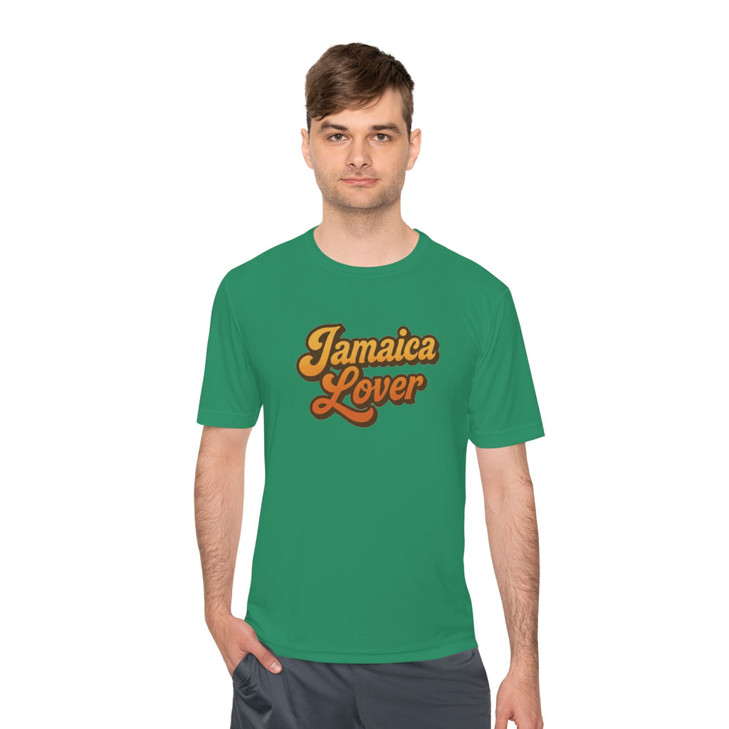 Jamaica Lover Tee — Retro Script Jamaica Vacation T‑Shirt
