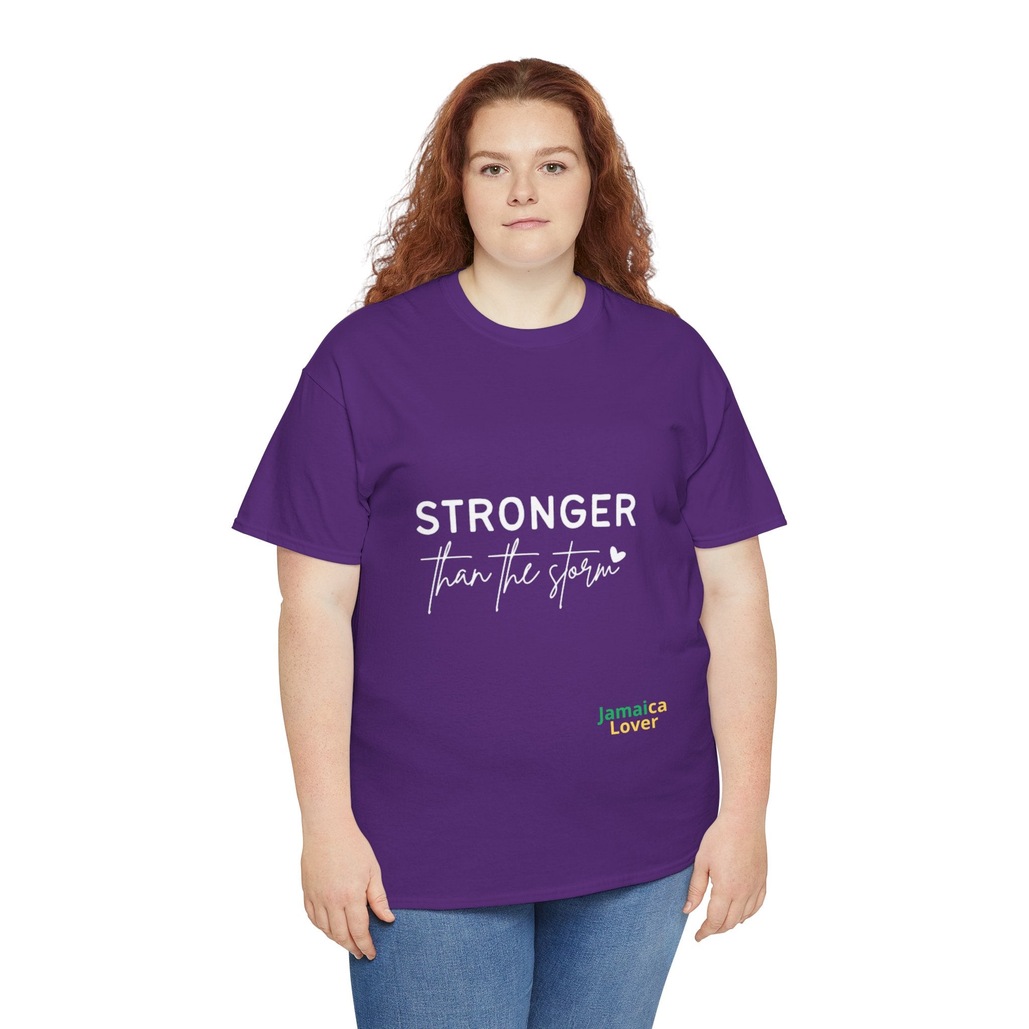 Stronger Than The Storm Tee — Inspirational Motivational T‑Shirt