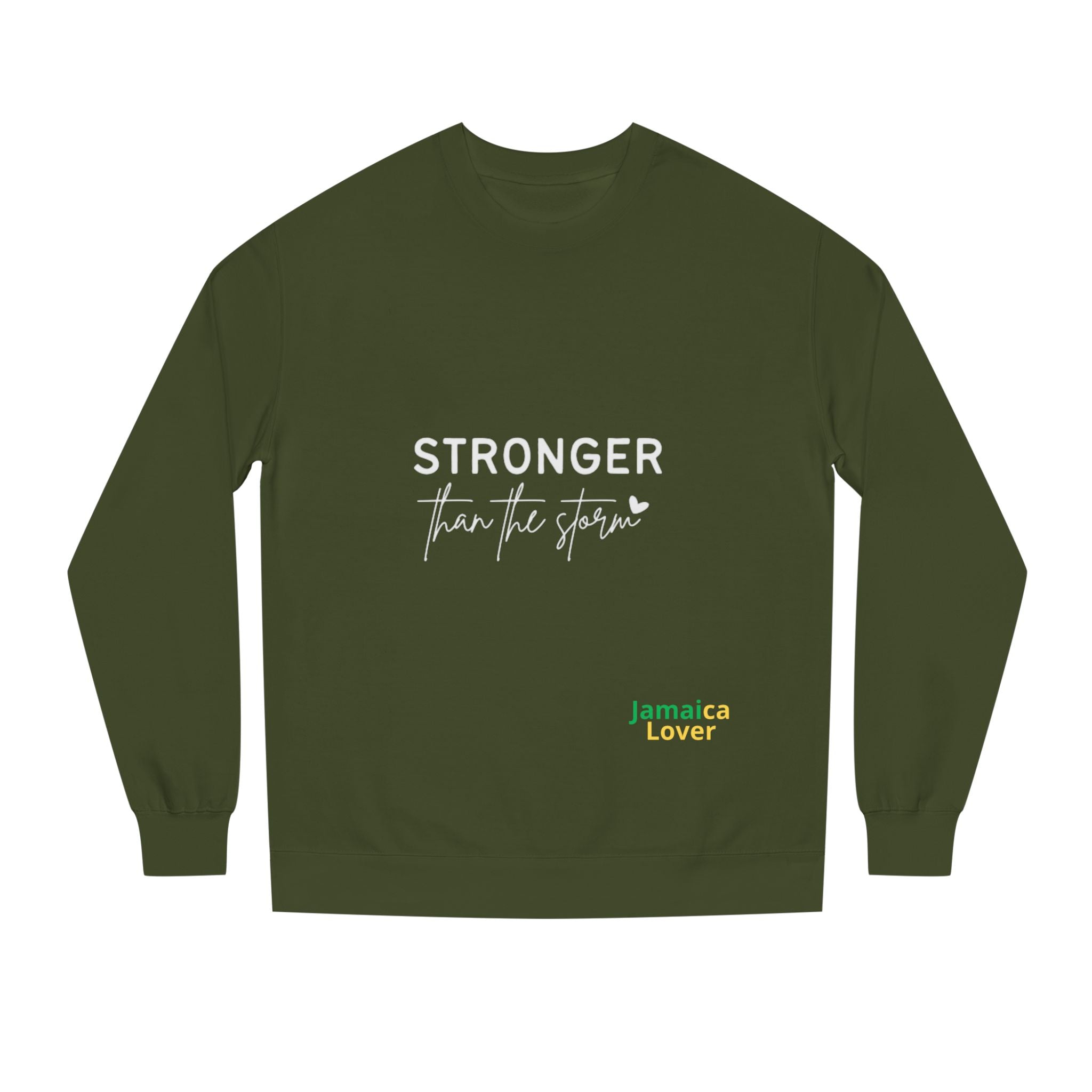 Stronger Than The Storm Sweatshirt — Inspirational Recovery Crewneck