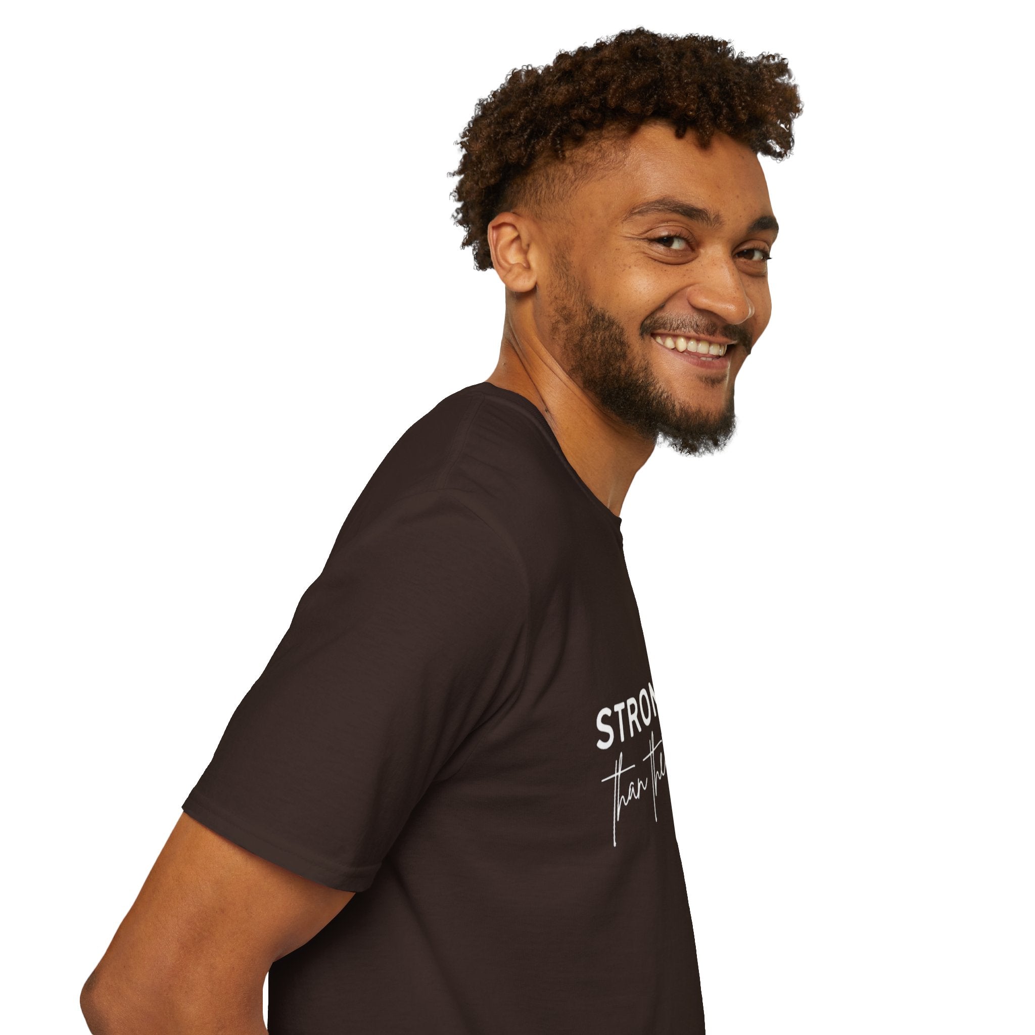 T-Shirt — "Stronger Than the Storm" Jamaica Lover Inspirational Tee