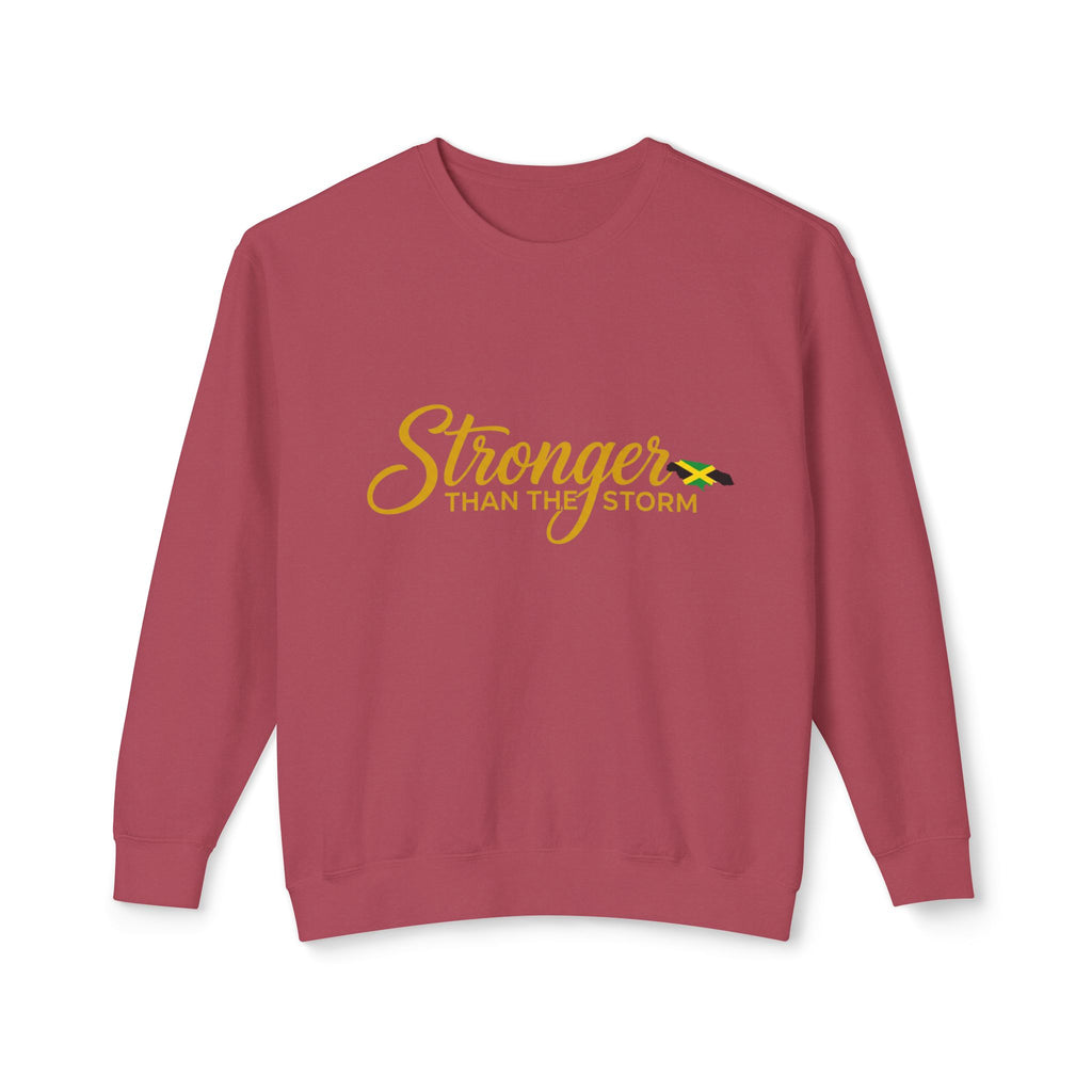 Stronger Than The Storm Sweatshirt — Inspirational Crewneck