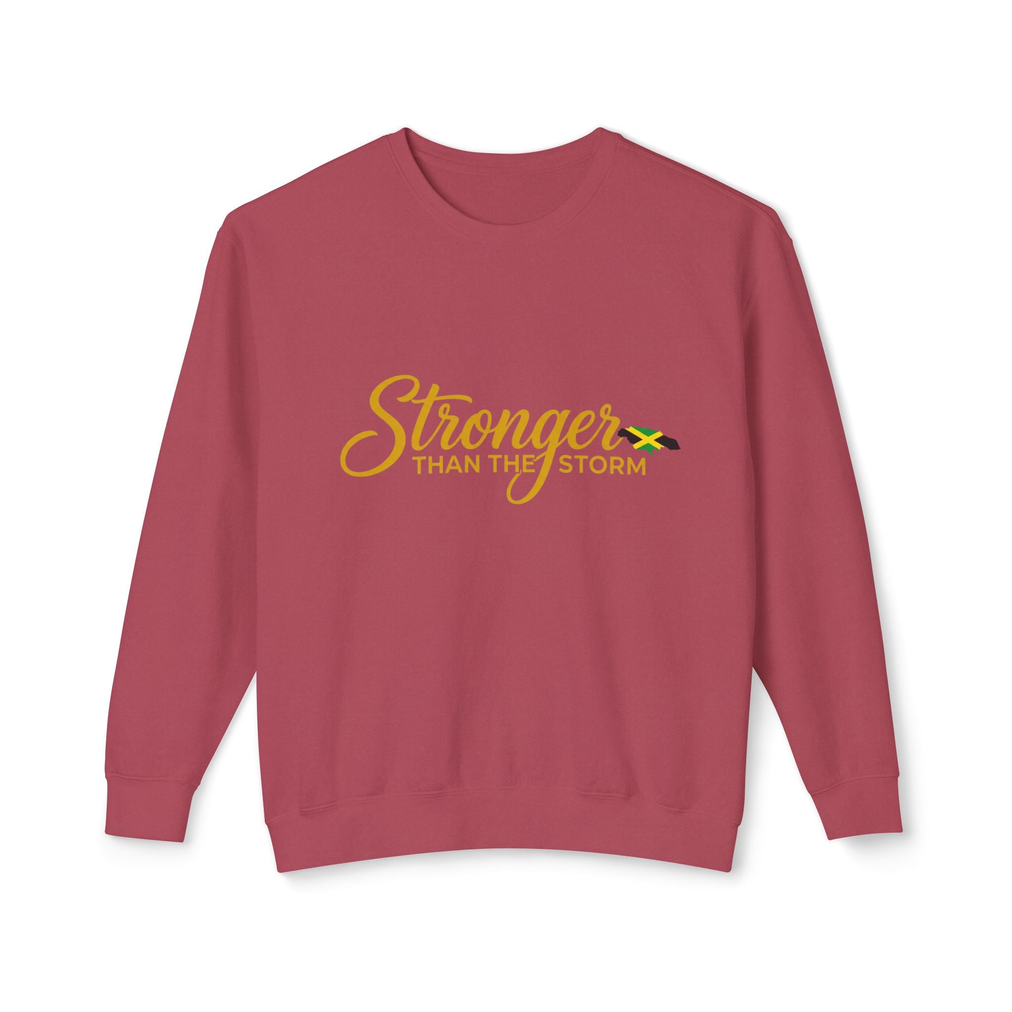 Stronger Than The Storm Sweatshirt — Inspirational Crewneck