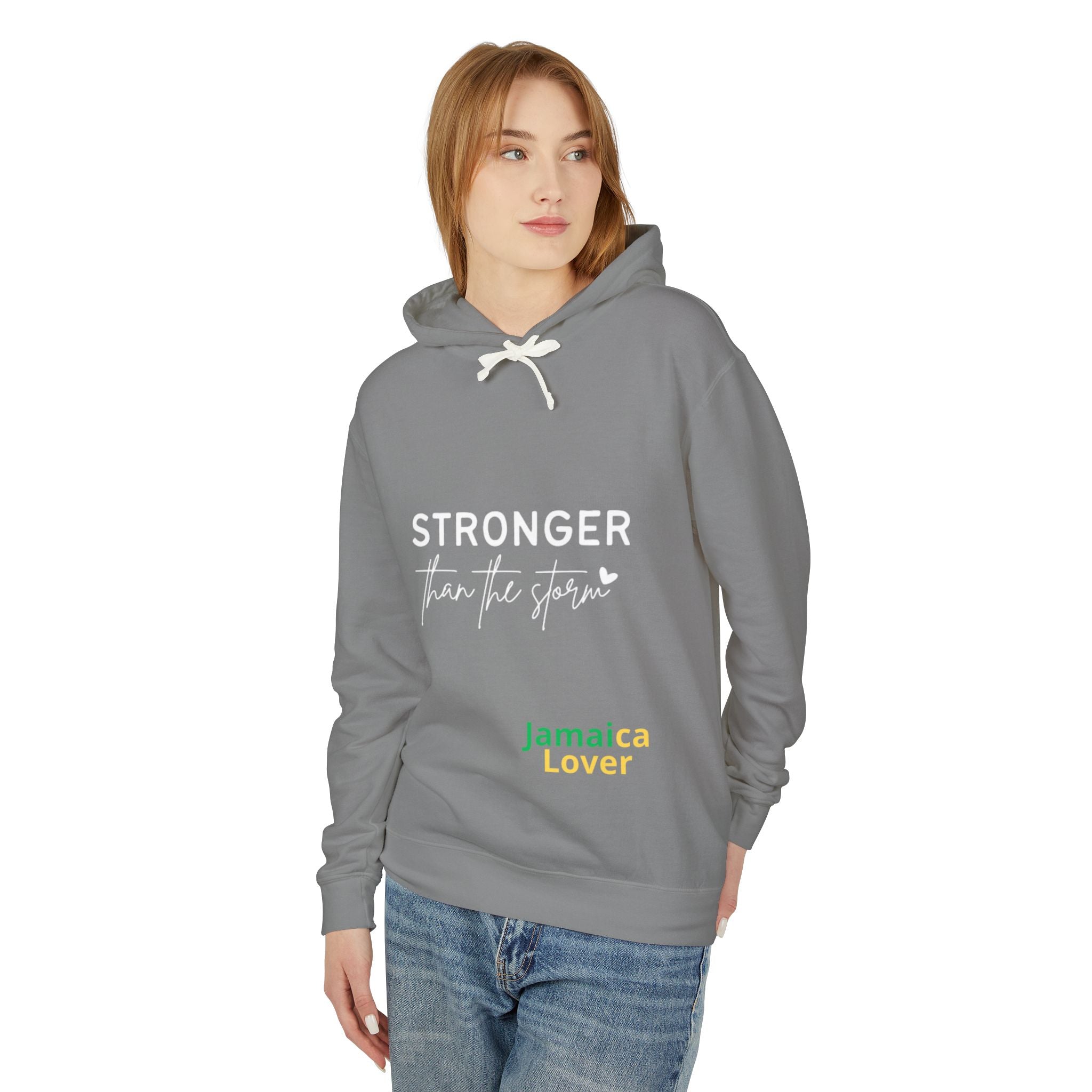Stronger Than the Storm Jamaica Lover Hoodie