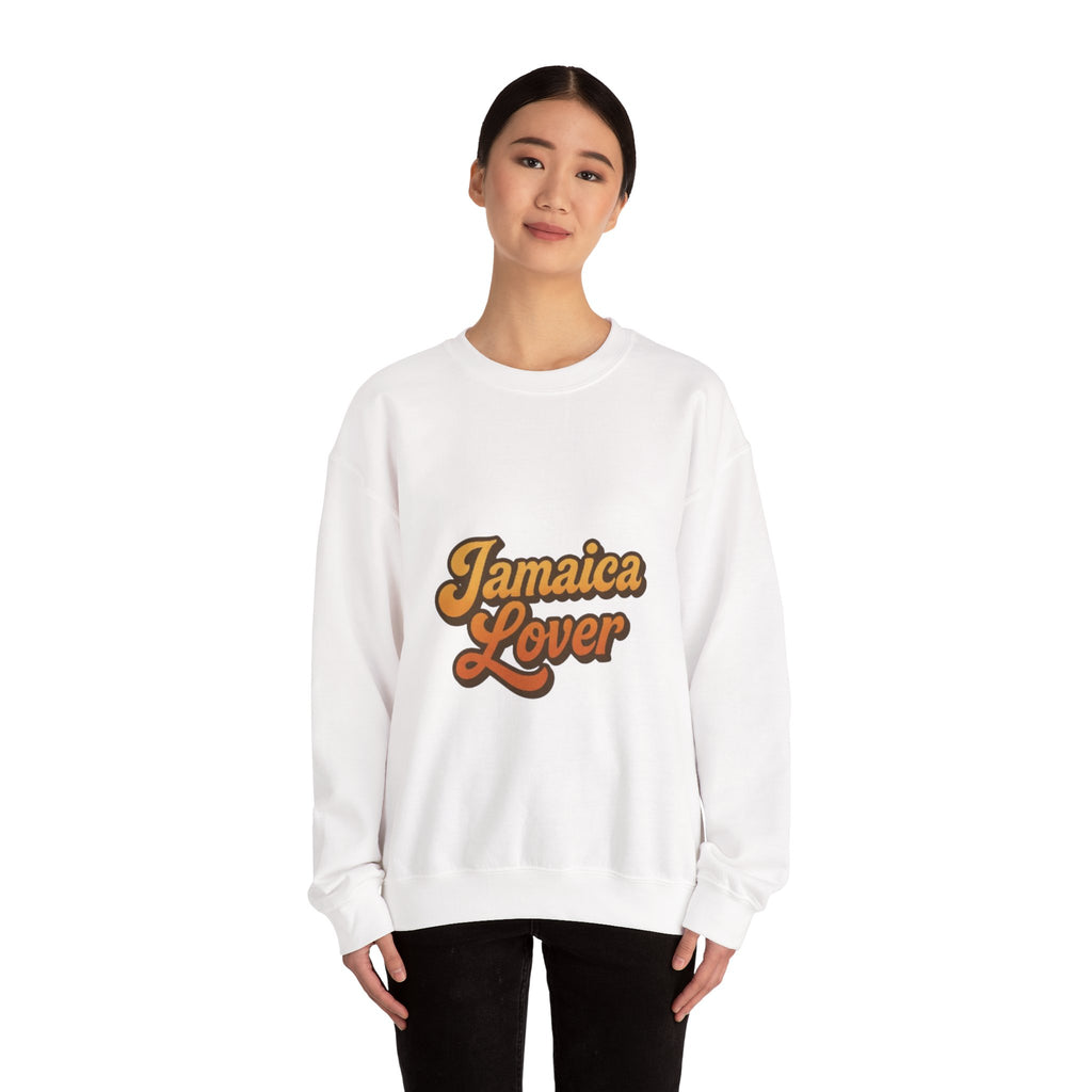 Jamaica Lover Sweatshirt — Retro Tropical Crewneck for Travel & Island Lovers