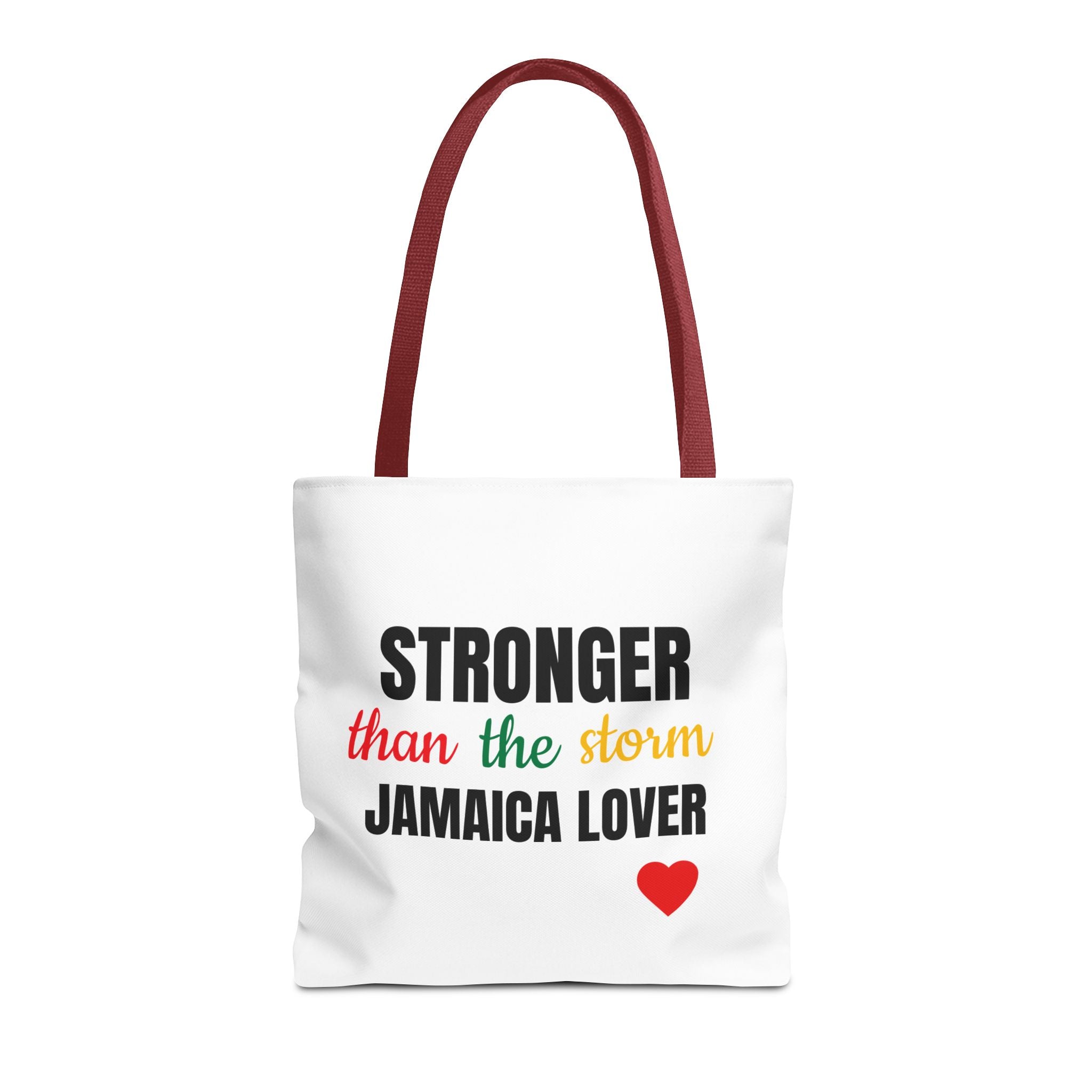 Stronger Than The Storm Jamaica Lover Tote Bag