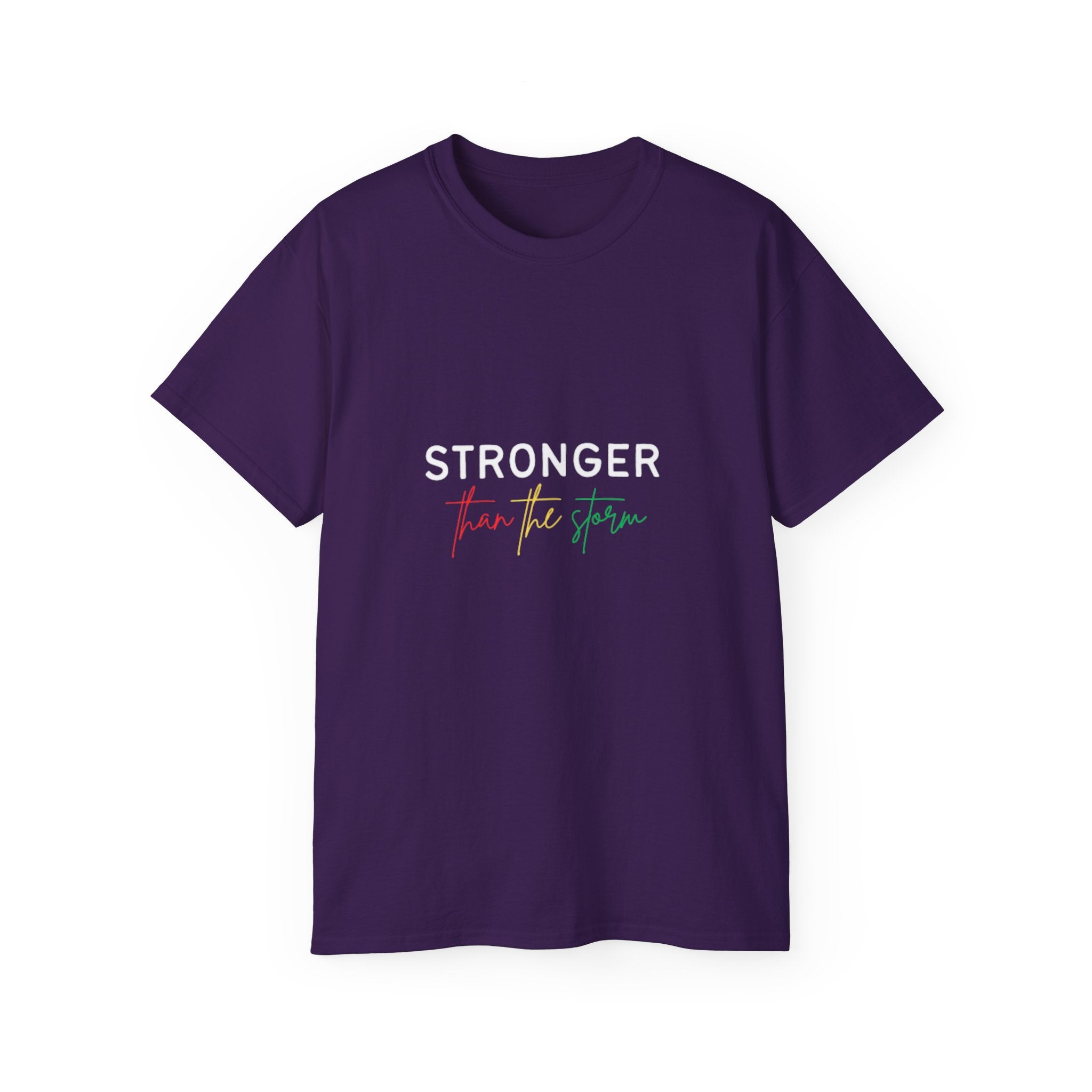 Stronger Than The Storm T-Shirt — Resilience Motivational Tee