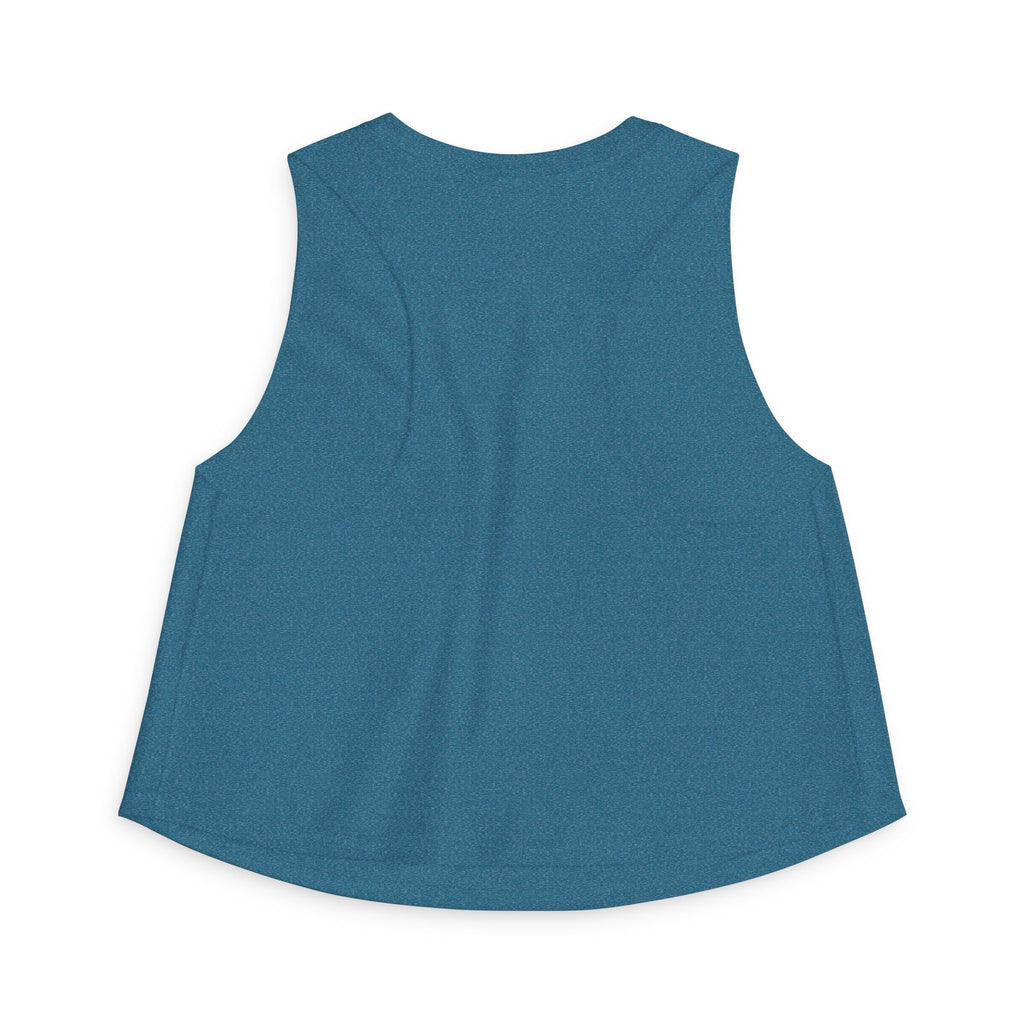 Crop Top — "Stronger Than the Storm" Motivational Women's Crop Top