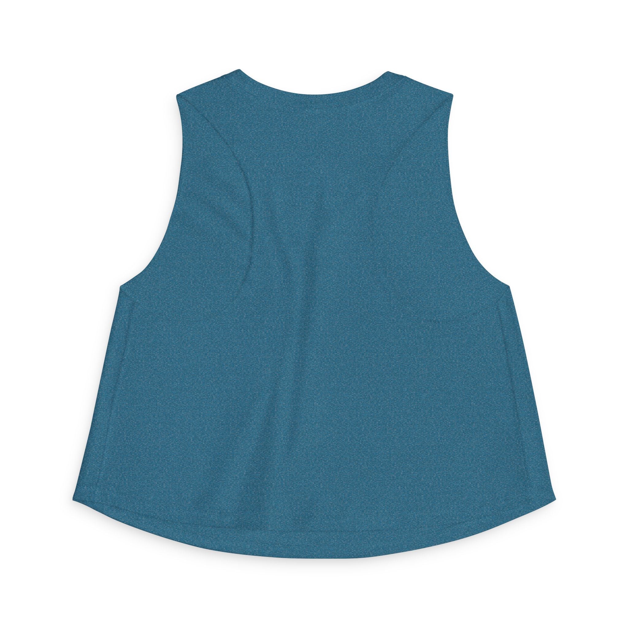 Crop Top — "Stronger Than the Storm" Motivational Women's Crop Top