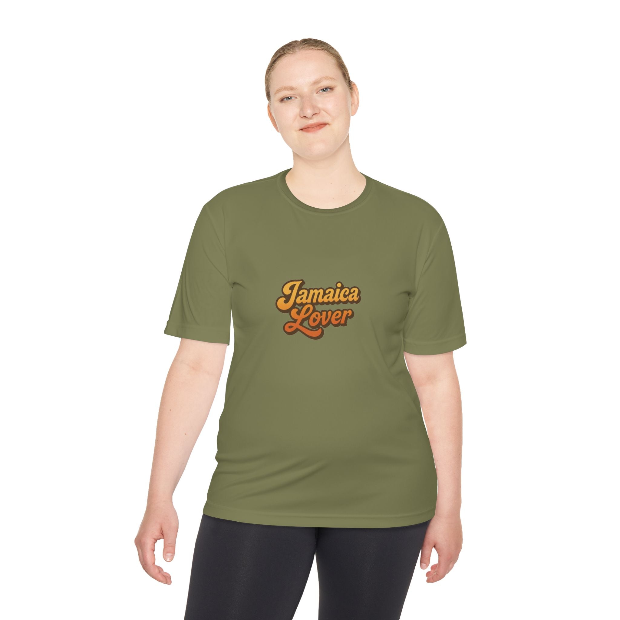 Jamaica Lovers Unisex Moisture Wicking Tee, Cool Summer Wear, Beach Shirt, Vacation Gear, Travel Apparel, Gift for Friends