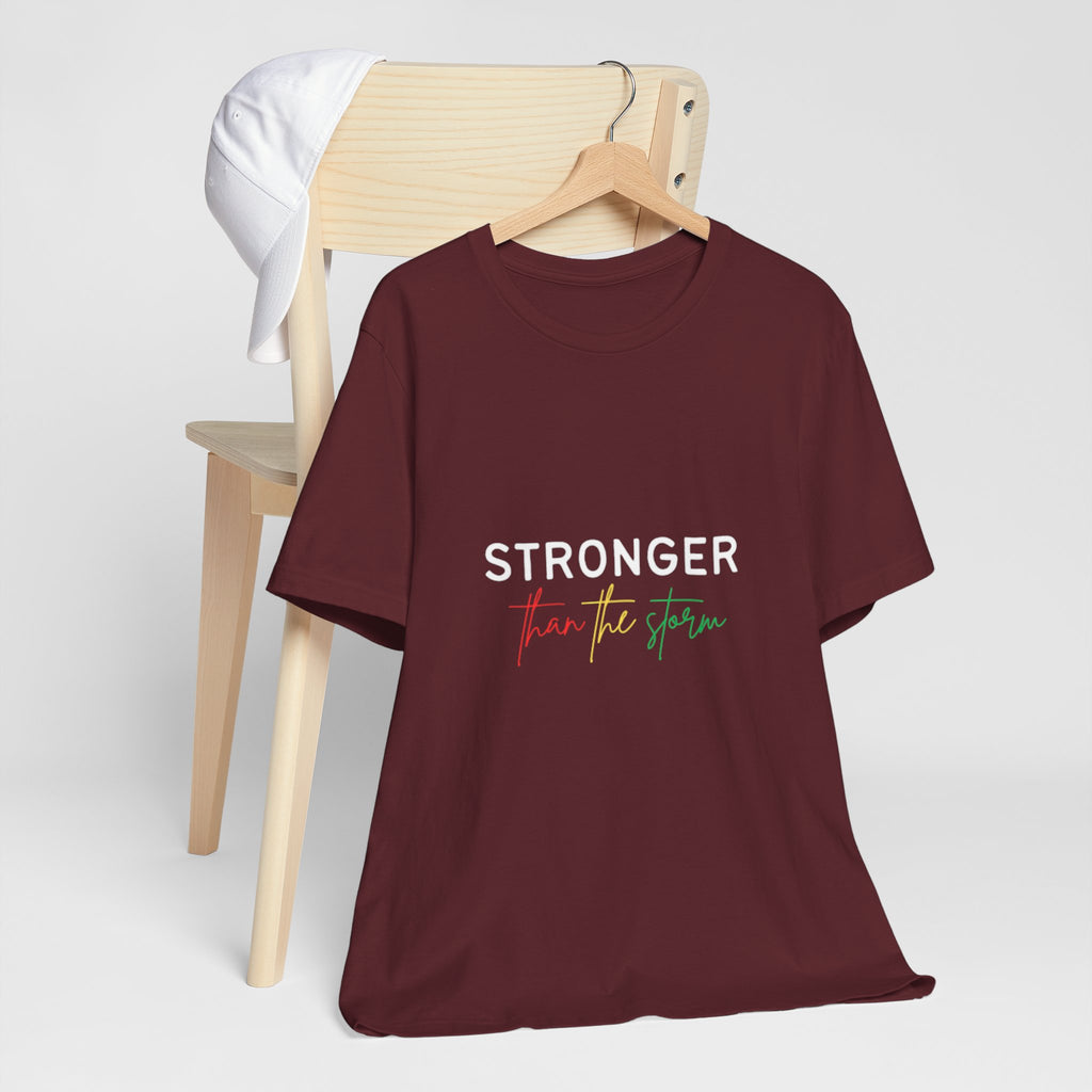 Stronger Than The Storm T‑Shirt — Inspirational Resilience Tee