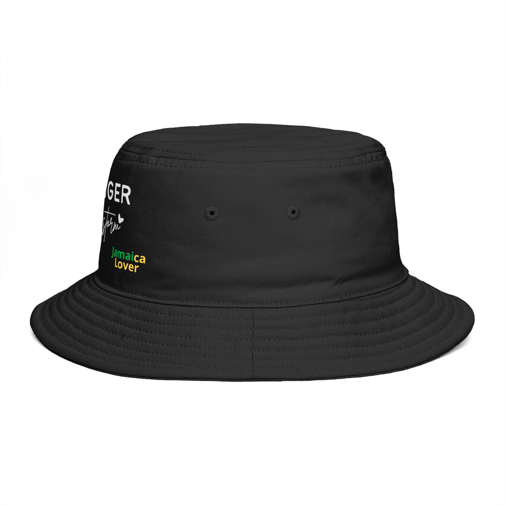 Stronger Than the Storm Bucket Hat – Jamaica Lover Inspirational Sun Hat