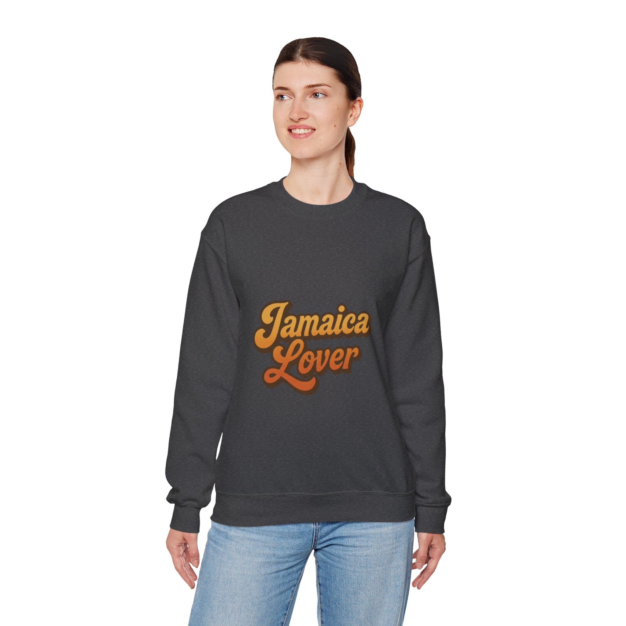 Jamaica Lover Sweatshirt — Retro Tropical Crewneck for Travel & Island Lovers