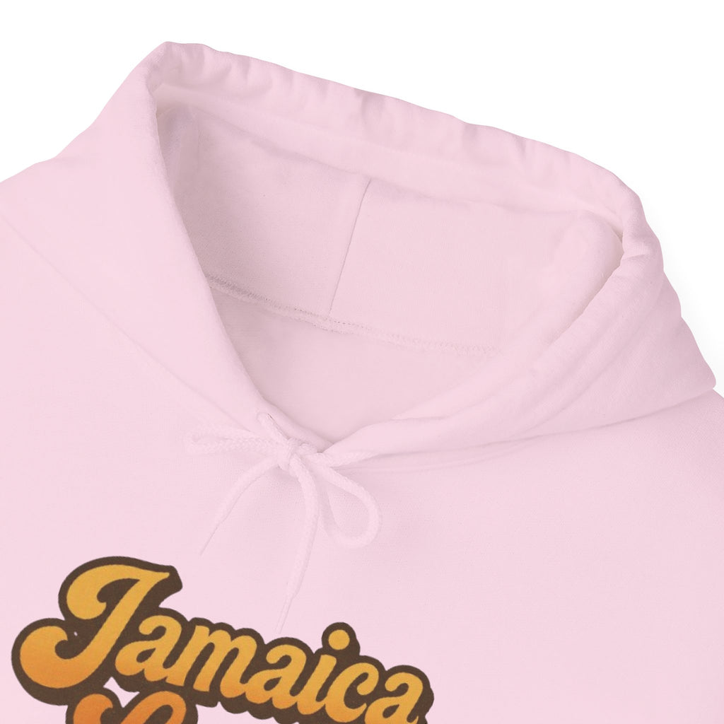 Jamaica Lover Hoodie — Retro Script Travel & Island Pride Pullover