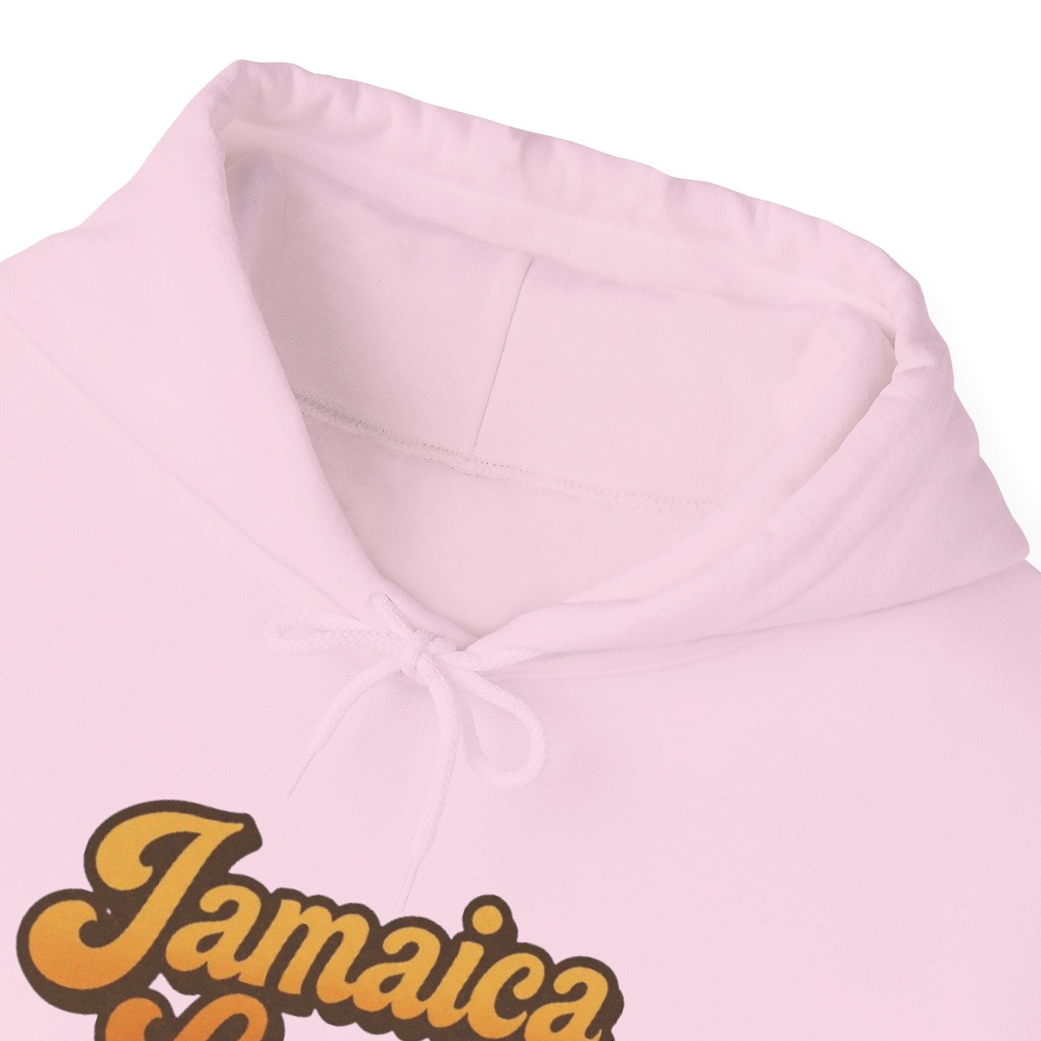Jamaica Lover Hoodie — Retro Script Travel & Island Pride Pullover