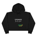 Stronger Than The Storm Jamaica Lover Crop Hoodie