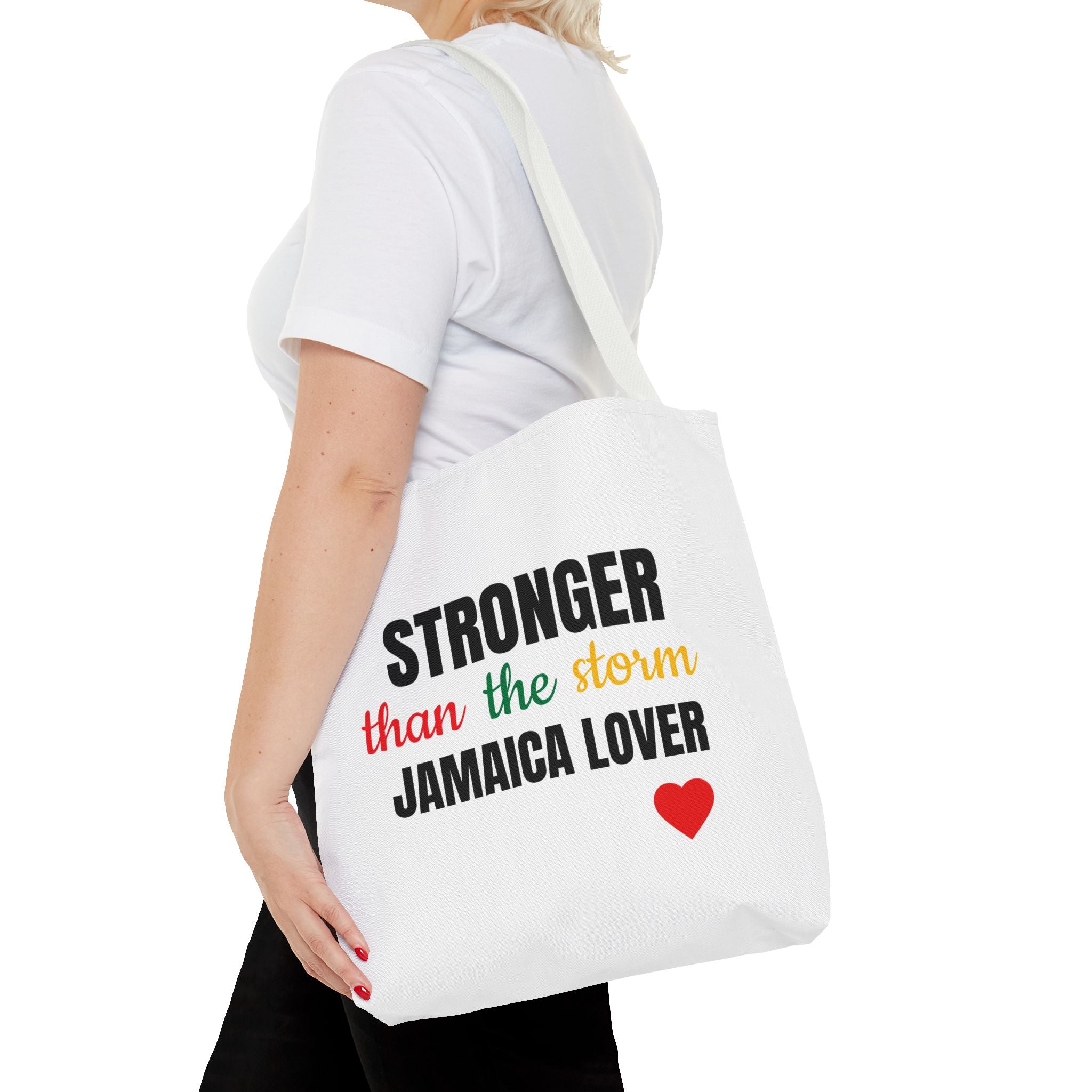 Stronger Than The Storm Jamaica Lover Tote Bag