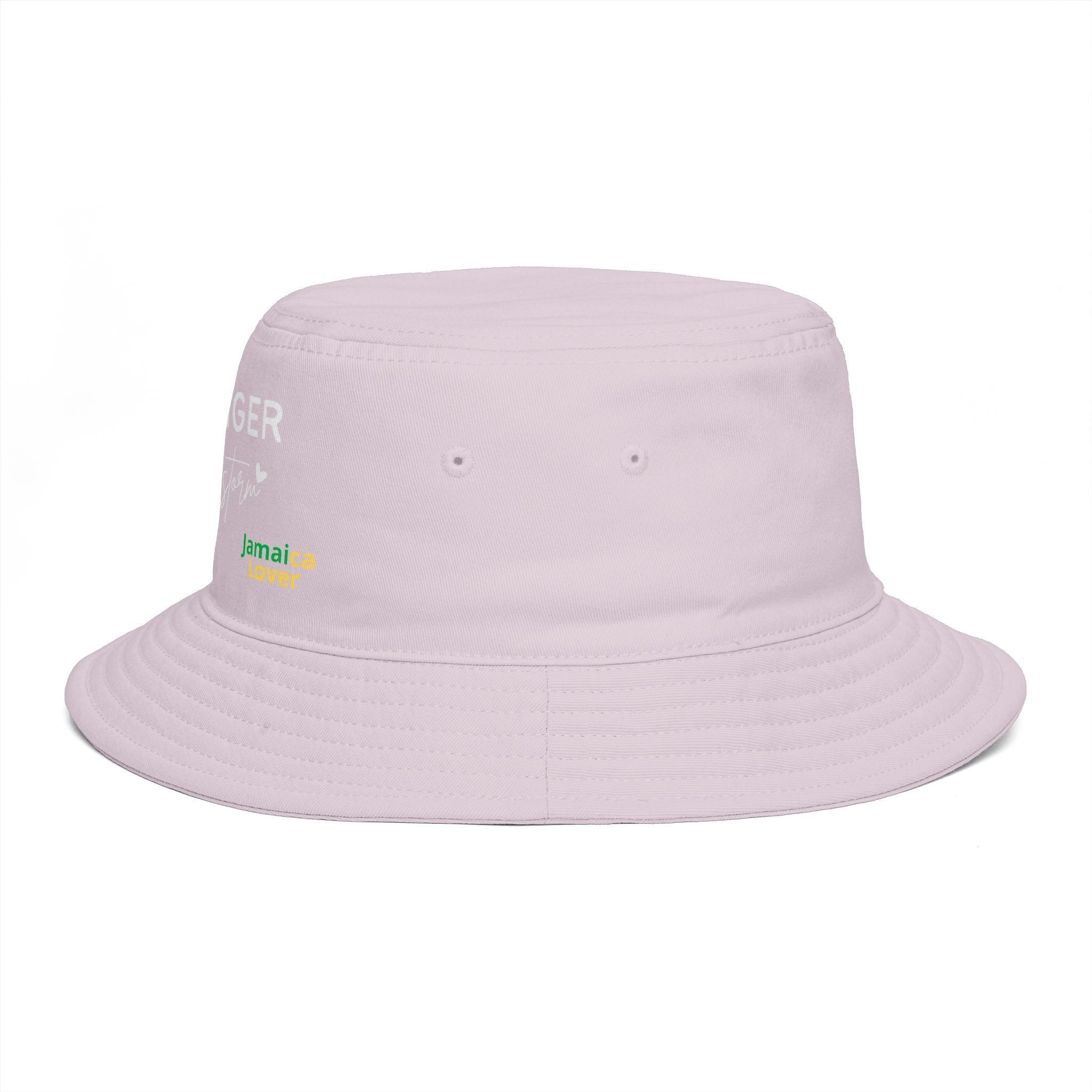 Stronger Than the Storm Bucket Hat – Jamaica Lover Inspirational Sun Hat