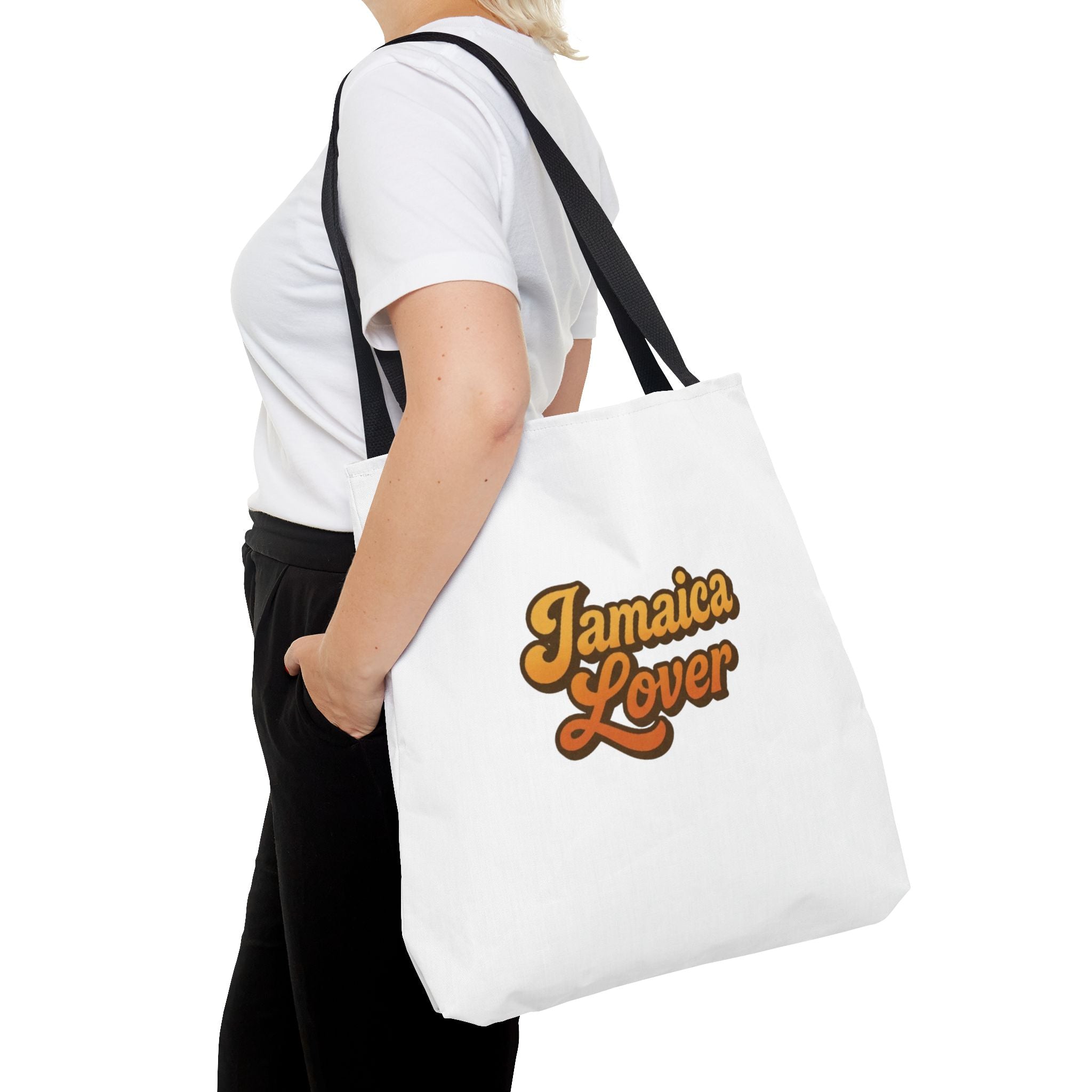 Jamaica Lovers Tote Bag, Beach Bag, Shopping Tote, Eco-Friendly Bag, Vacation Accessory, Gift for Travel Enthusiasts