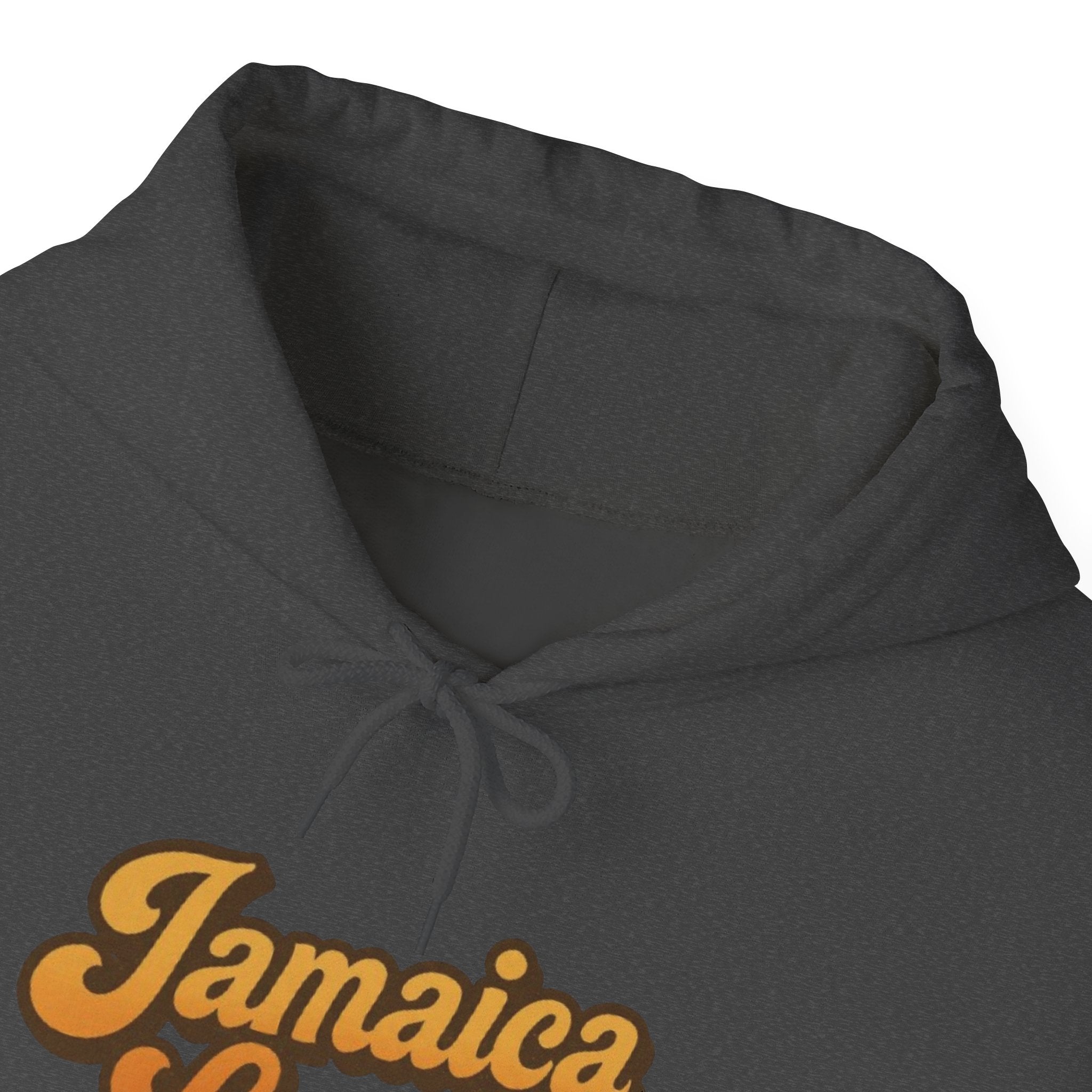 Jamaica Lover Hoodie — Retro Script Travel & Island Pride Pullover