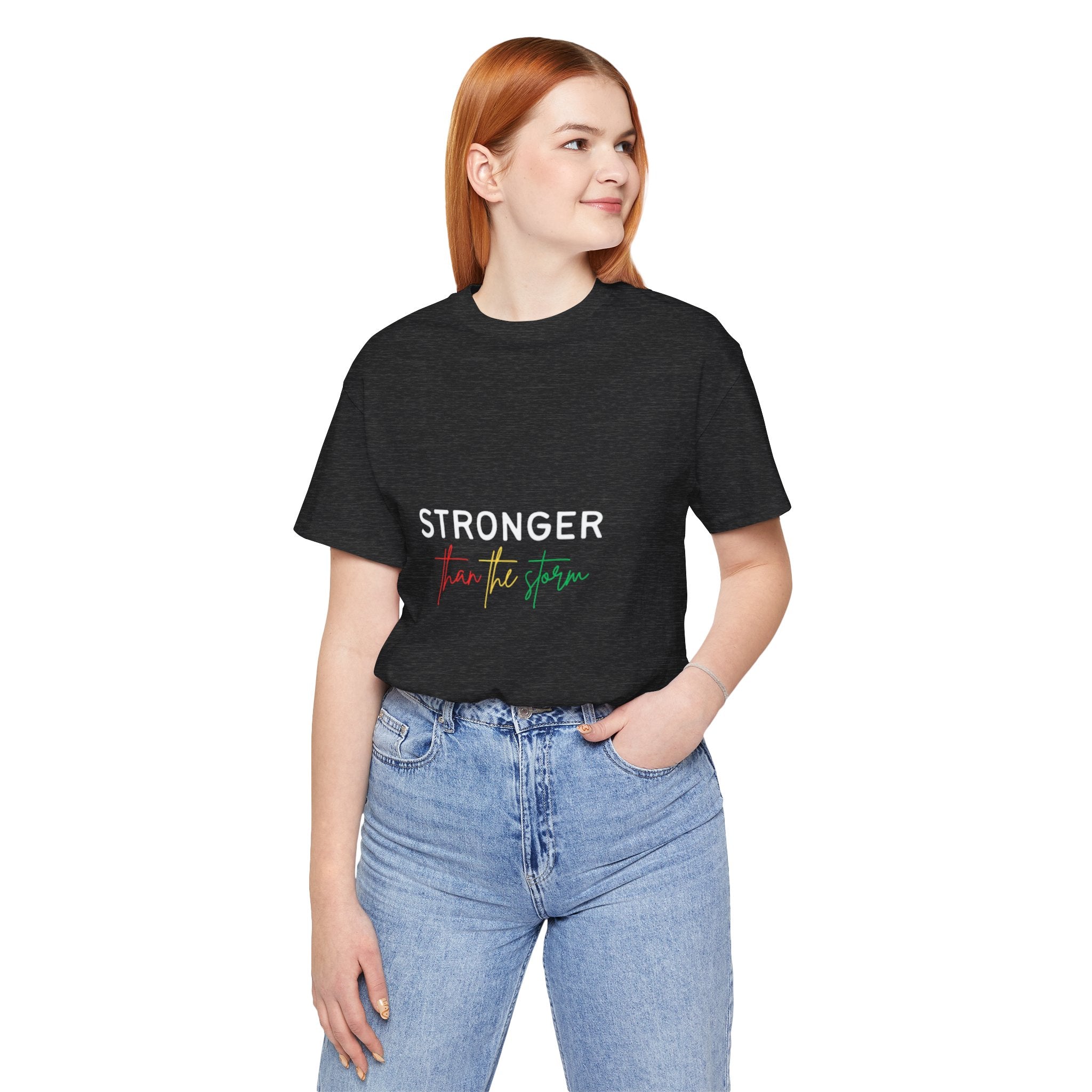 Stronger Than The Storm T‑Shirt — Inspirational Resilience Tee