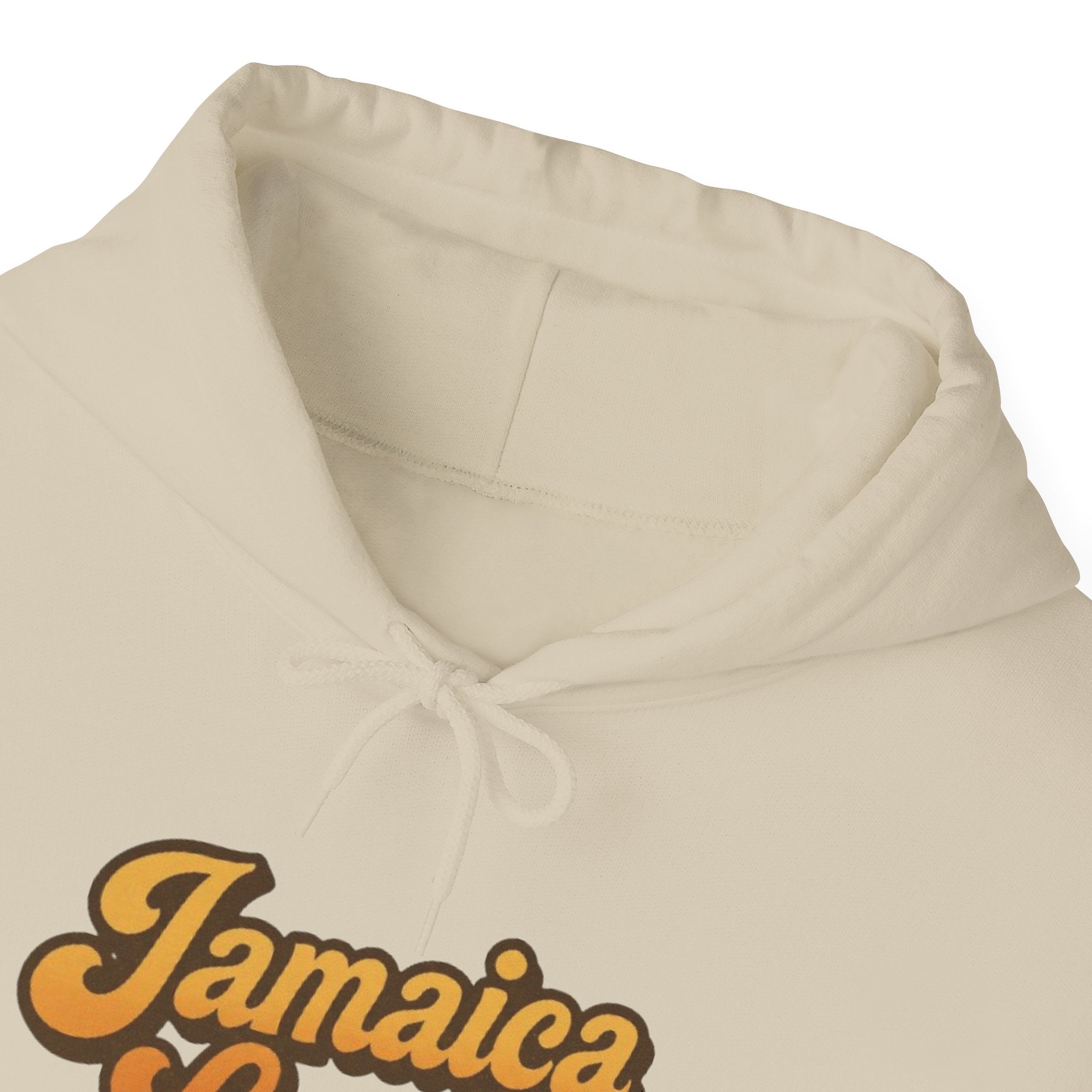 Jamaica Lover Hoodie — Retro Script Travel & Island Pride Pullover
