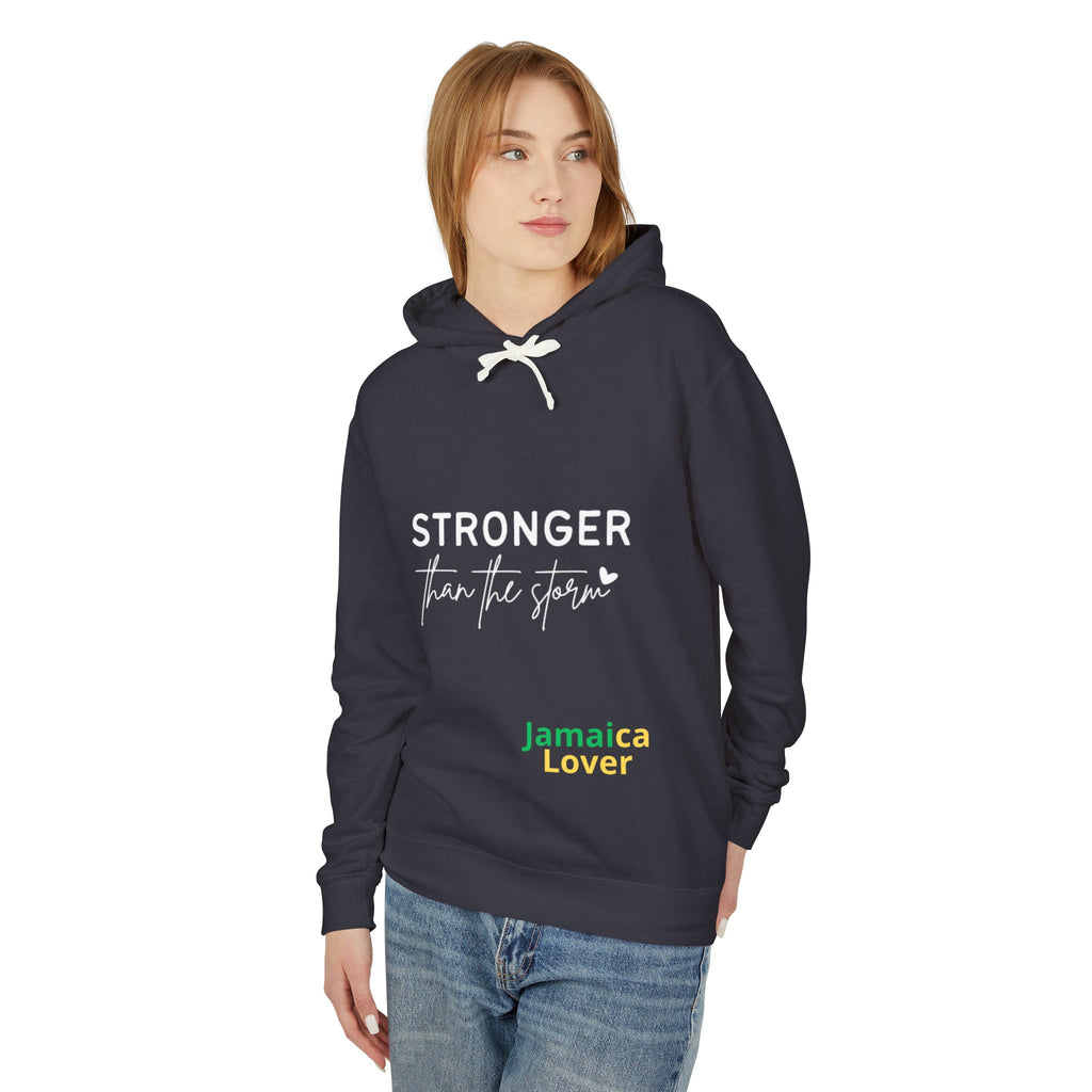 Stronger Than the Storm Jamaica Lover Hoodie