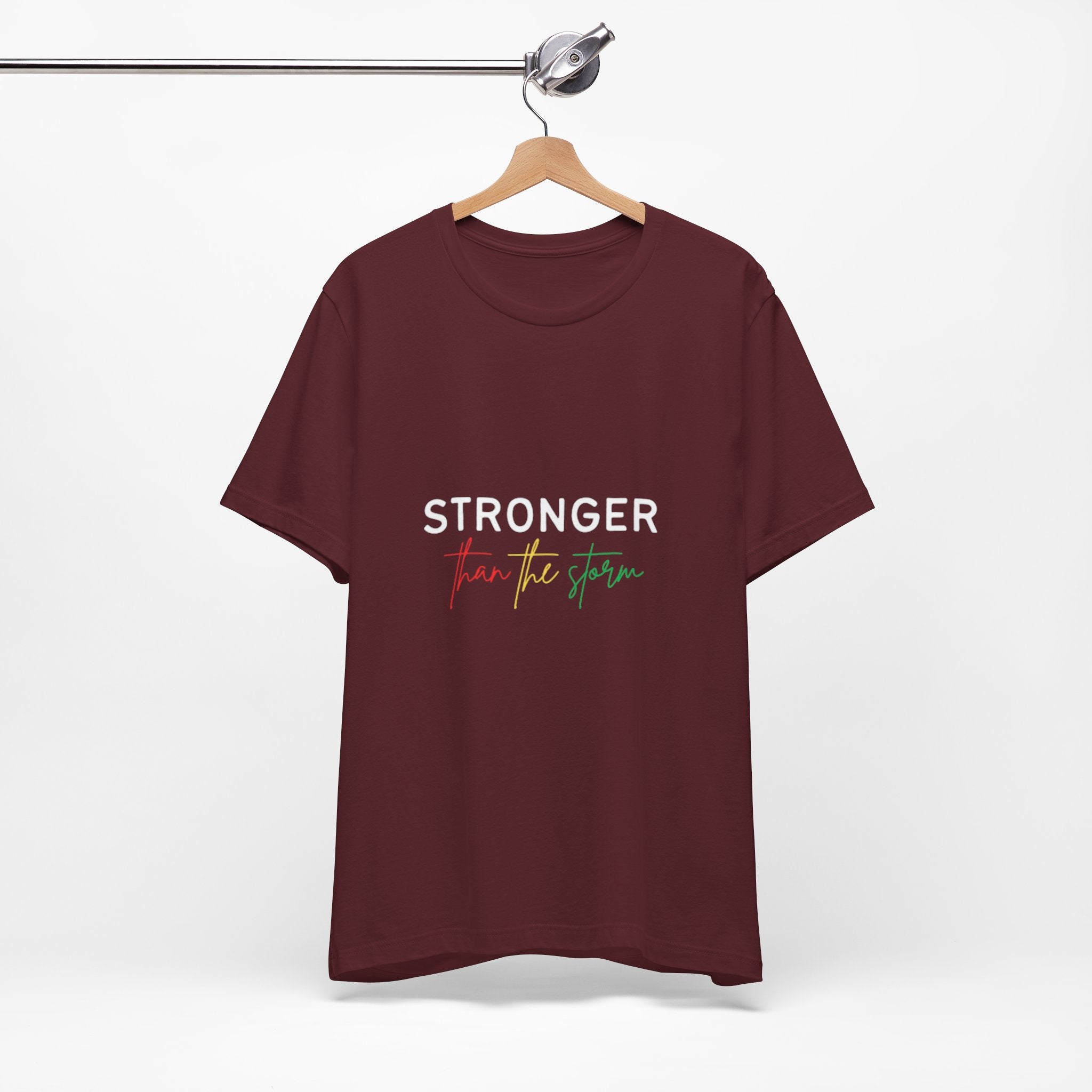 Stronger Than The Storm T‑Shirt — Inspirational Resilience Tee