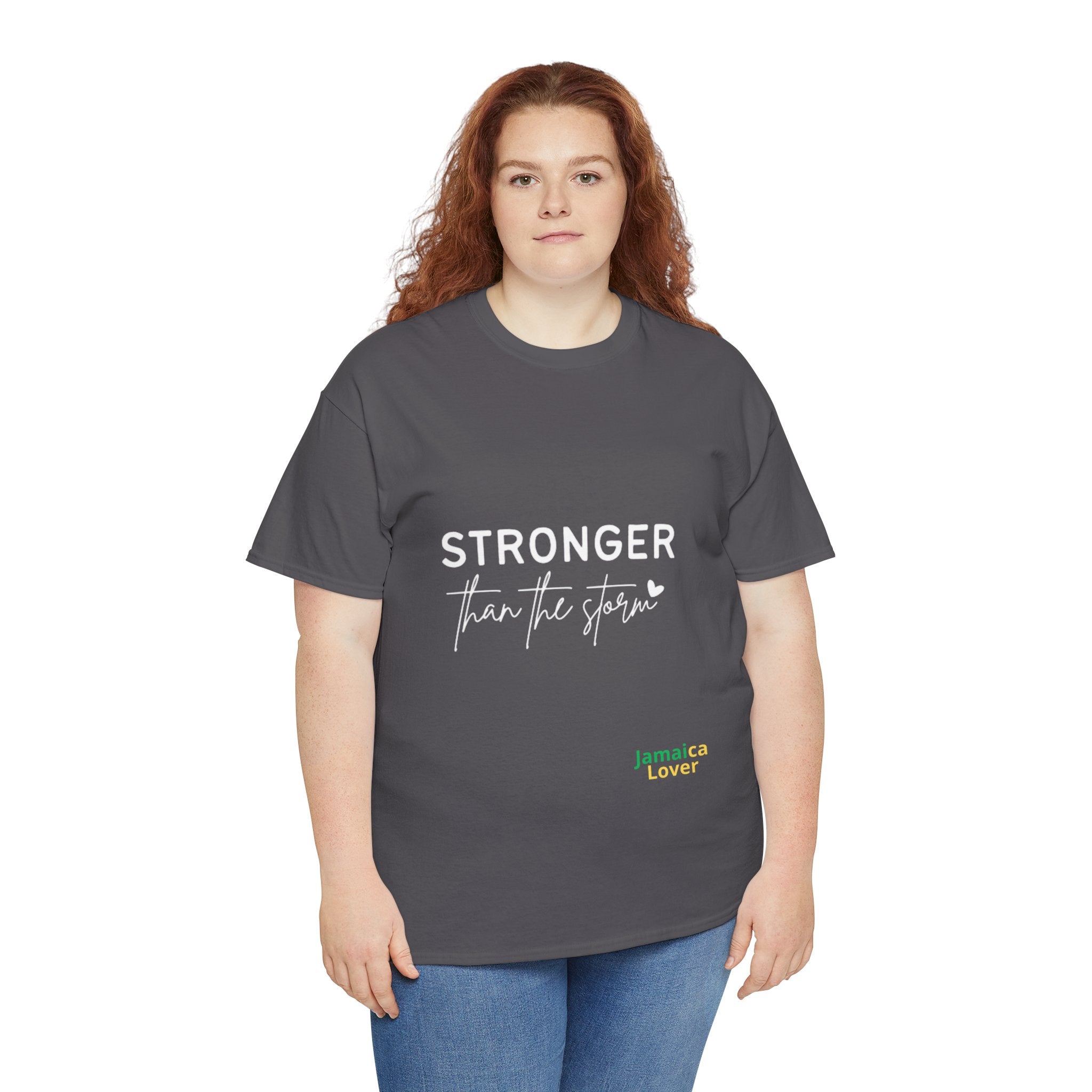 Stronger Than The Storm Tee — Inspirational Motivational T‑Shirt