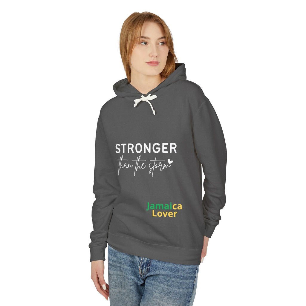 Stronger Than the Storm Jamaica Lover Hoodie