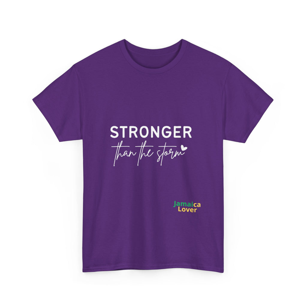 Stronger Than The Storm Tee — Inspirational Motivational T‑Shirt