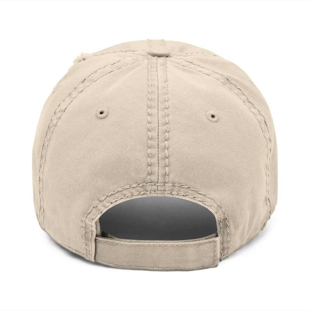 Jamaica Lover Embroidered Distressed Dad Hat