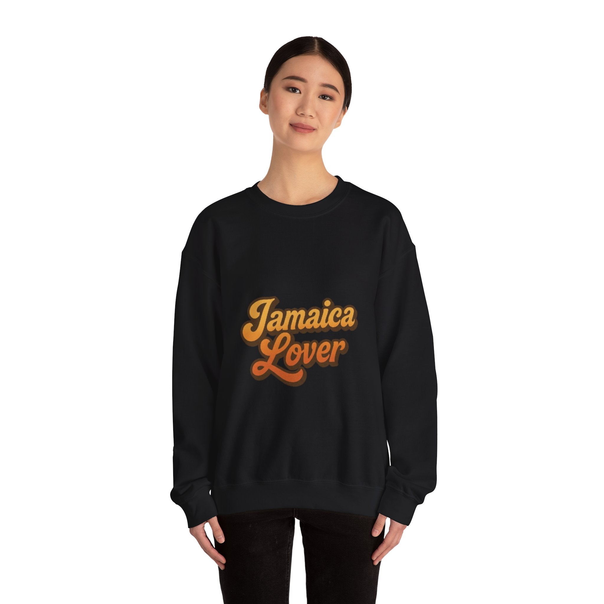 Jamaica Lover Sweatshirt — Retro Tropical Crewneck for Travel & Island Lovers