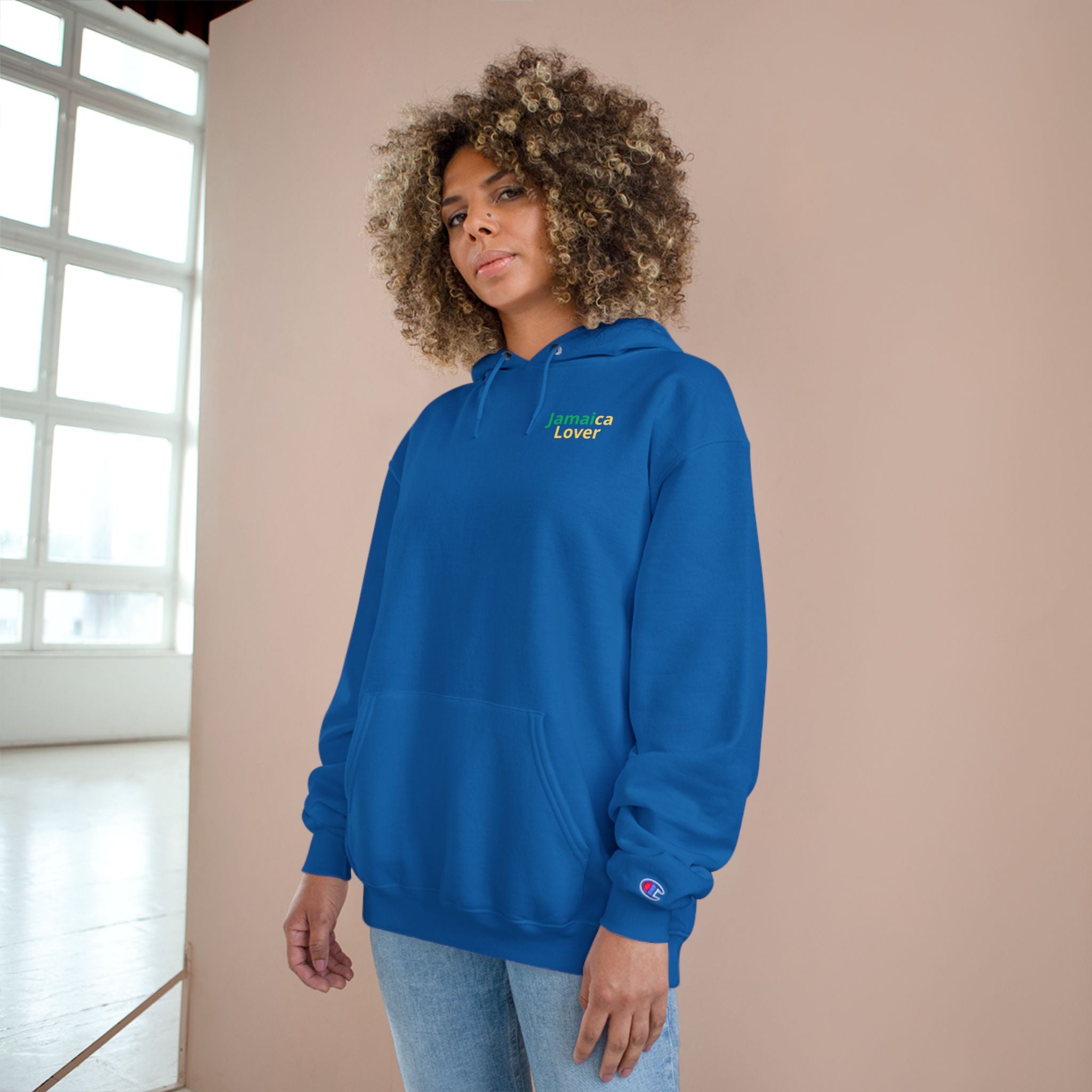 Jamaica Lover Hoodie — Minimal Caribbean Pride Pullover