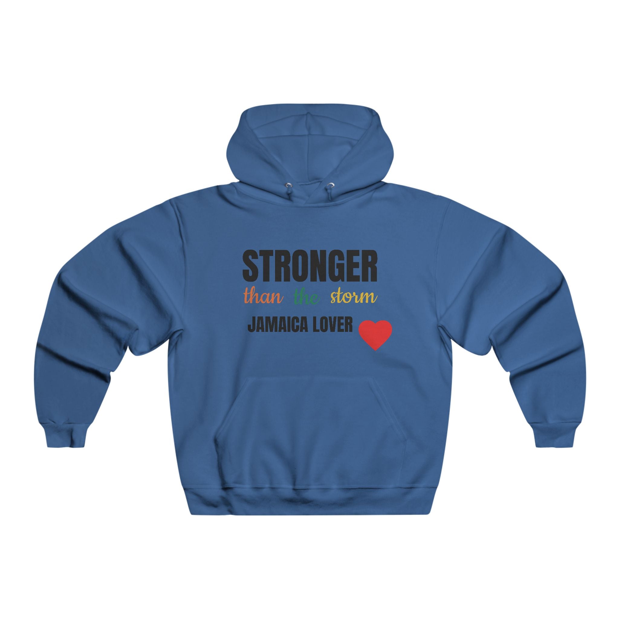 Stronger Than the Storm Jamaica Lover Hoodie