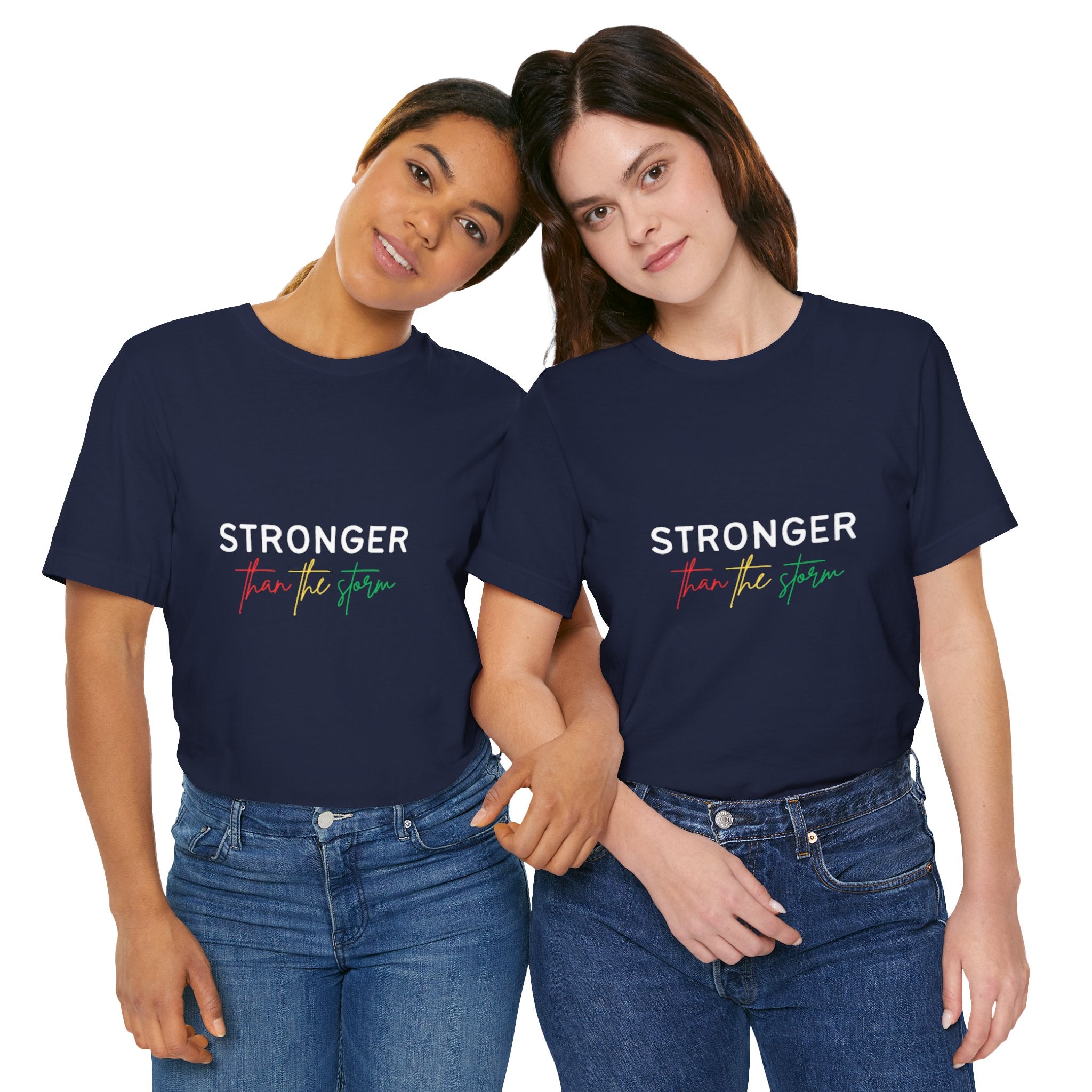 Stronger Than The Storm T‑Shirt — Inspirational Resilience Tee