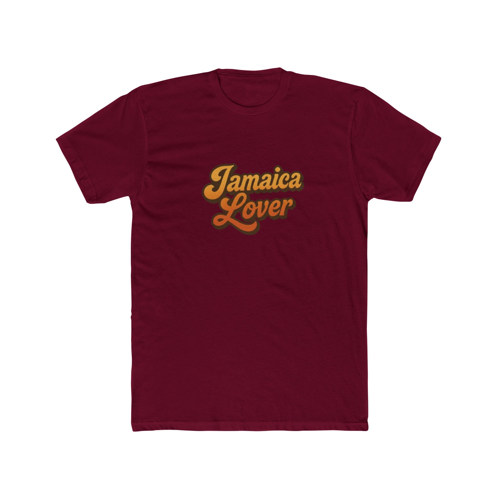 Jamaica Lover T-Shirt – Retro Script Jamaica Vacation Tee