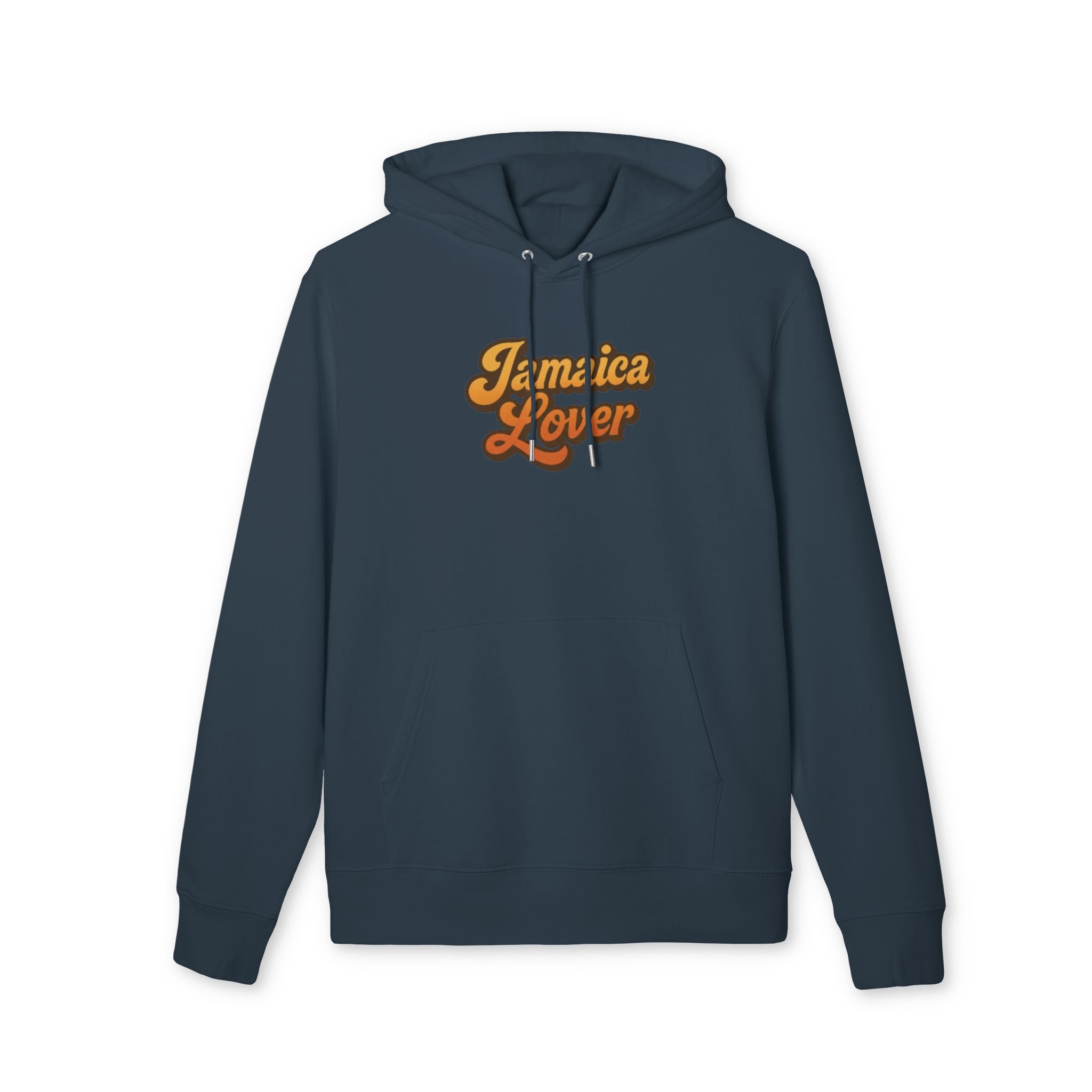 Jamaica Lover Hoodie — Retro Script Design