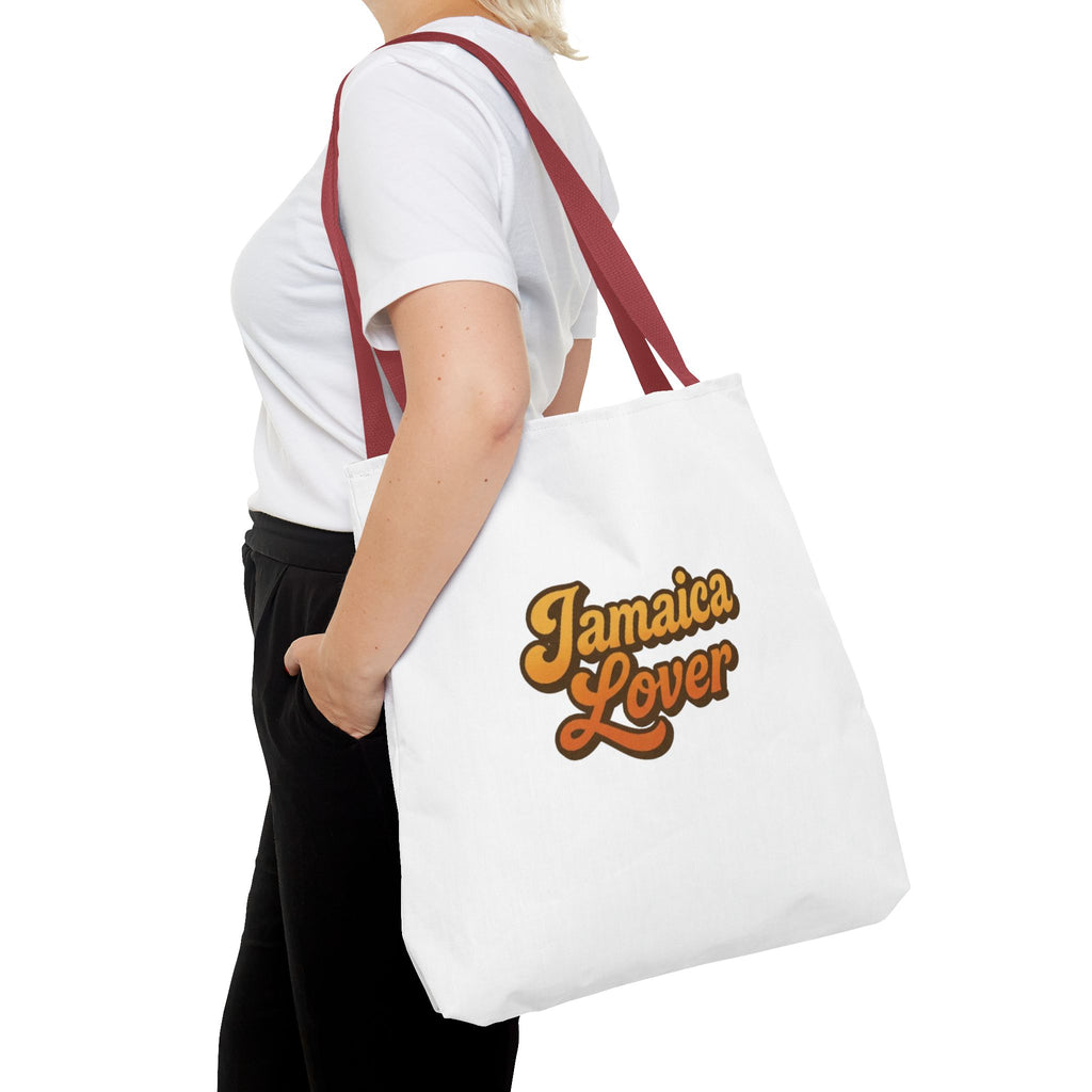 Jamaica Lovers Tote Bag, Beach Bag, Shopping Tote, Eco-Friendly Bag, Vacation Accessory, Gift for Travel Enthusiasts