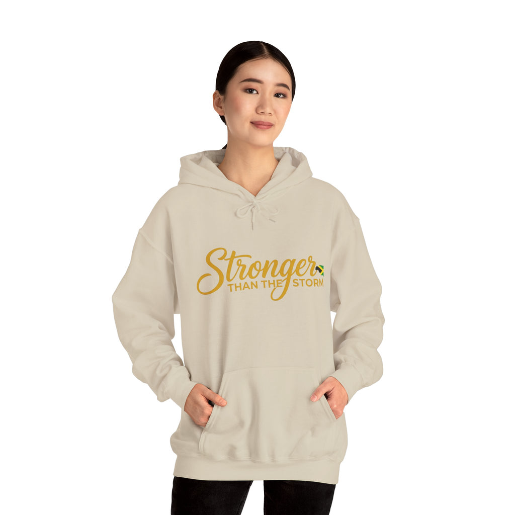 Stronger Than The Storm Hoodie – Inspirational Resilience Sweatshirt