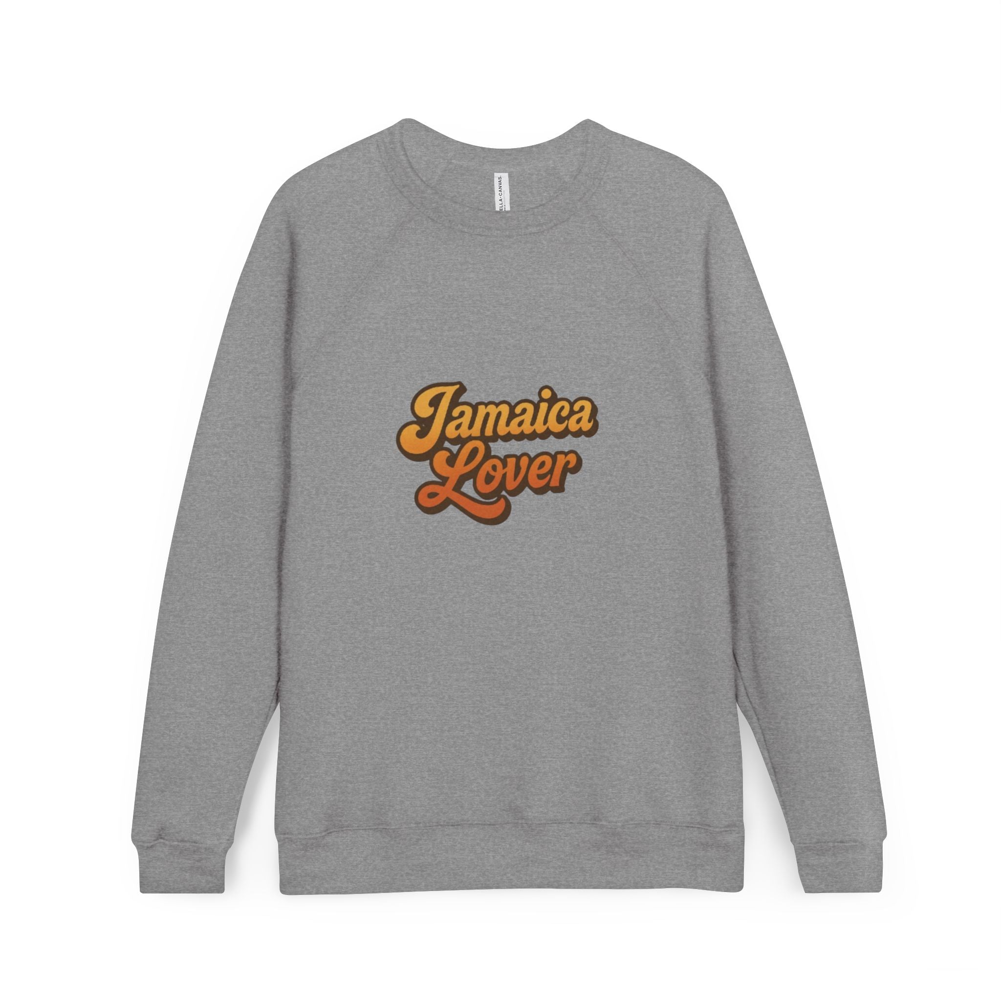 Jamaica Lover Sweatshirt - Retro Script Travel & Island Vibe Pullover