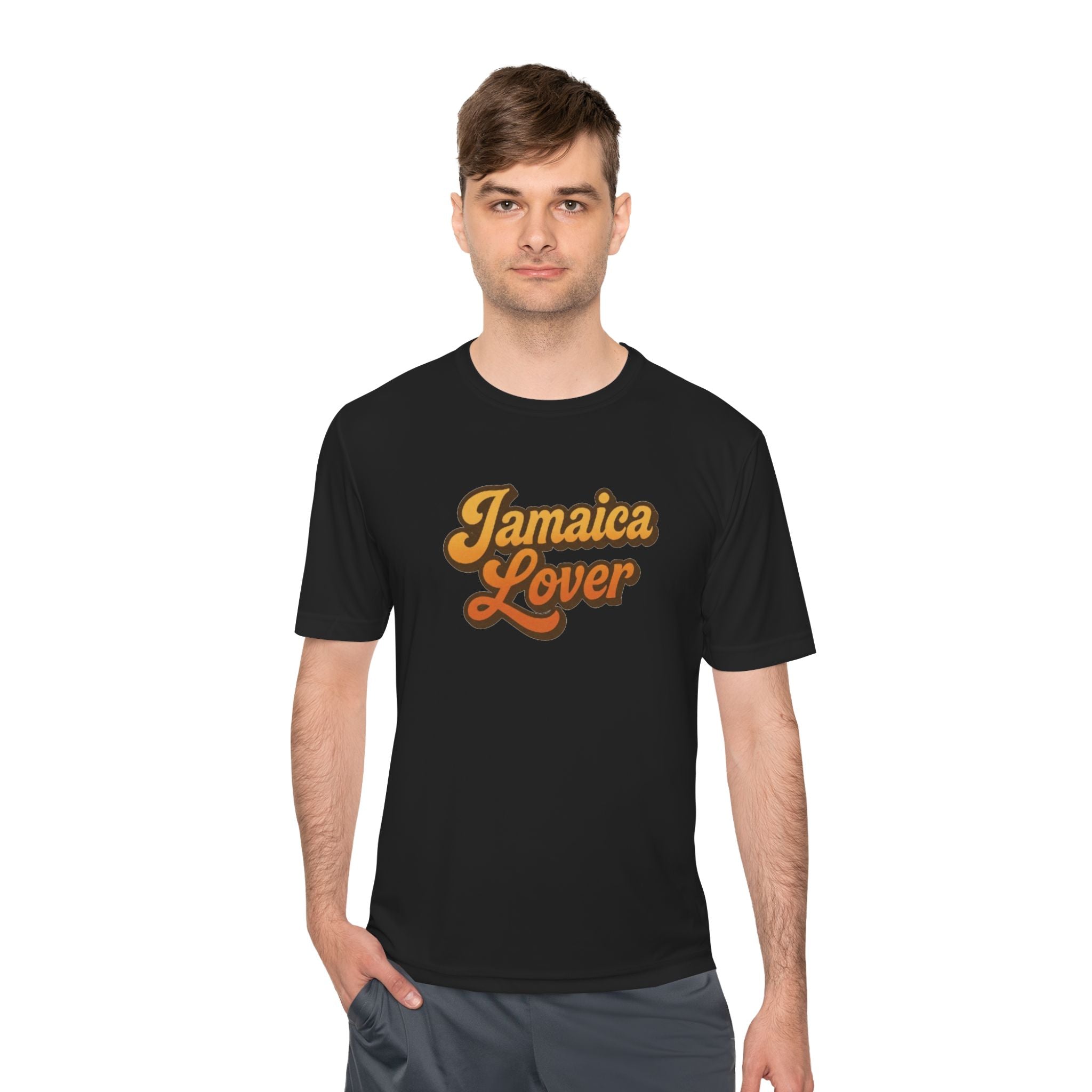 Jamaica Lover Tee — Retro Script Jamaica Vacation T‑Shirt