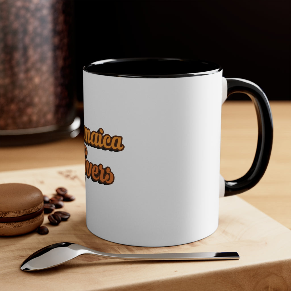 Jamaica Lovers Accent Mug - Perfect Gift for Coffee Enthusiasts, Beach Lovers, Travel Collectors, Birthday Celebrations, Summer Vibes